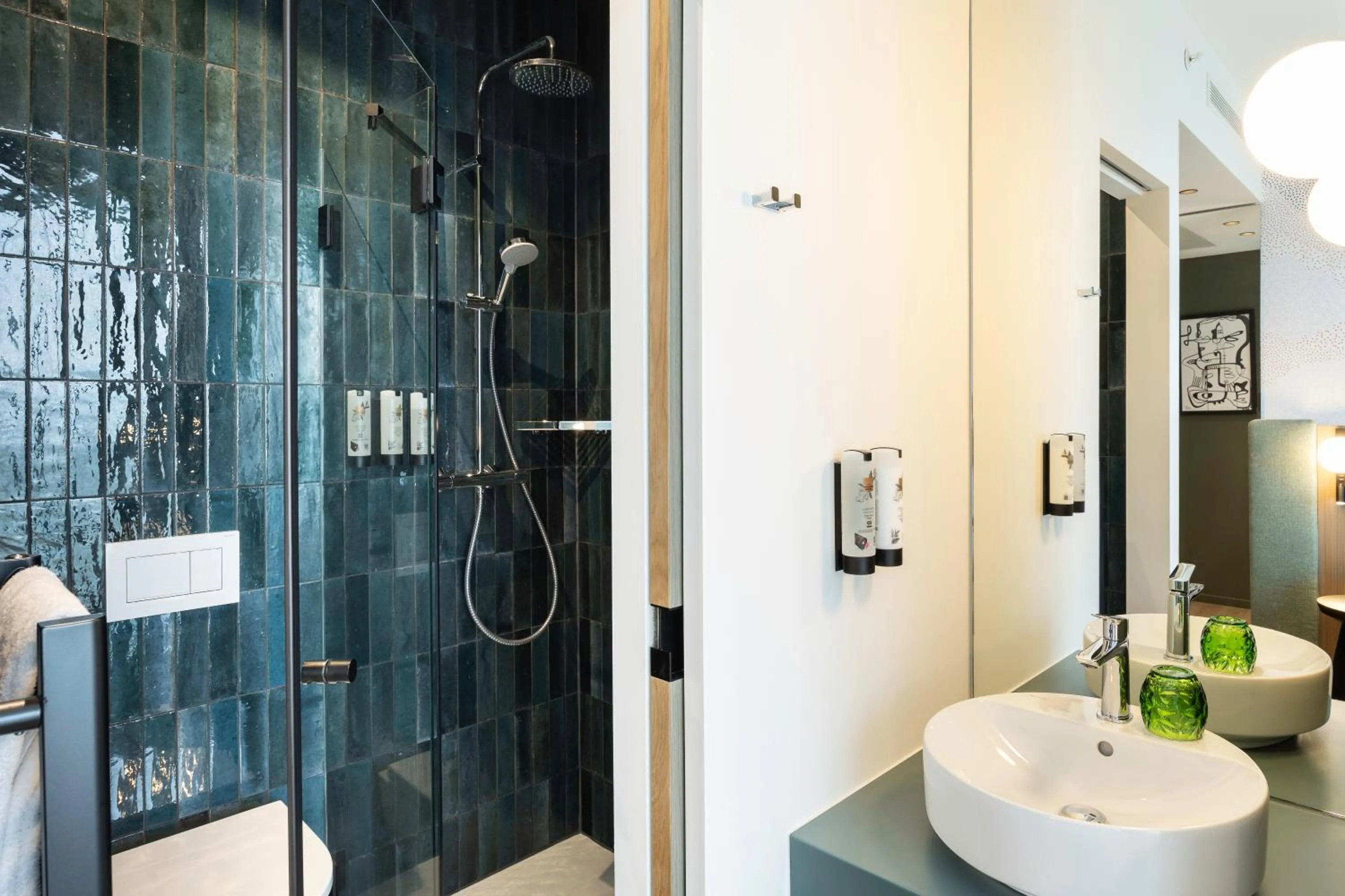 Bathroom in voco Brussels City North by IHG