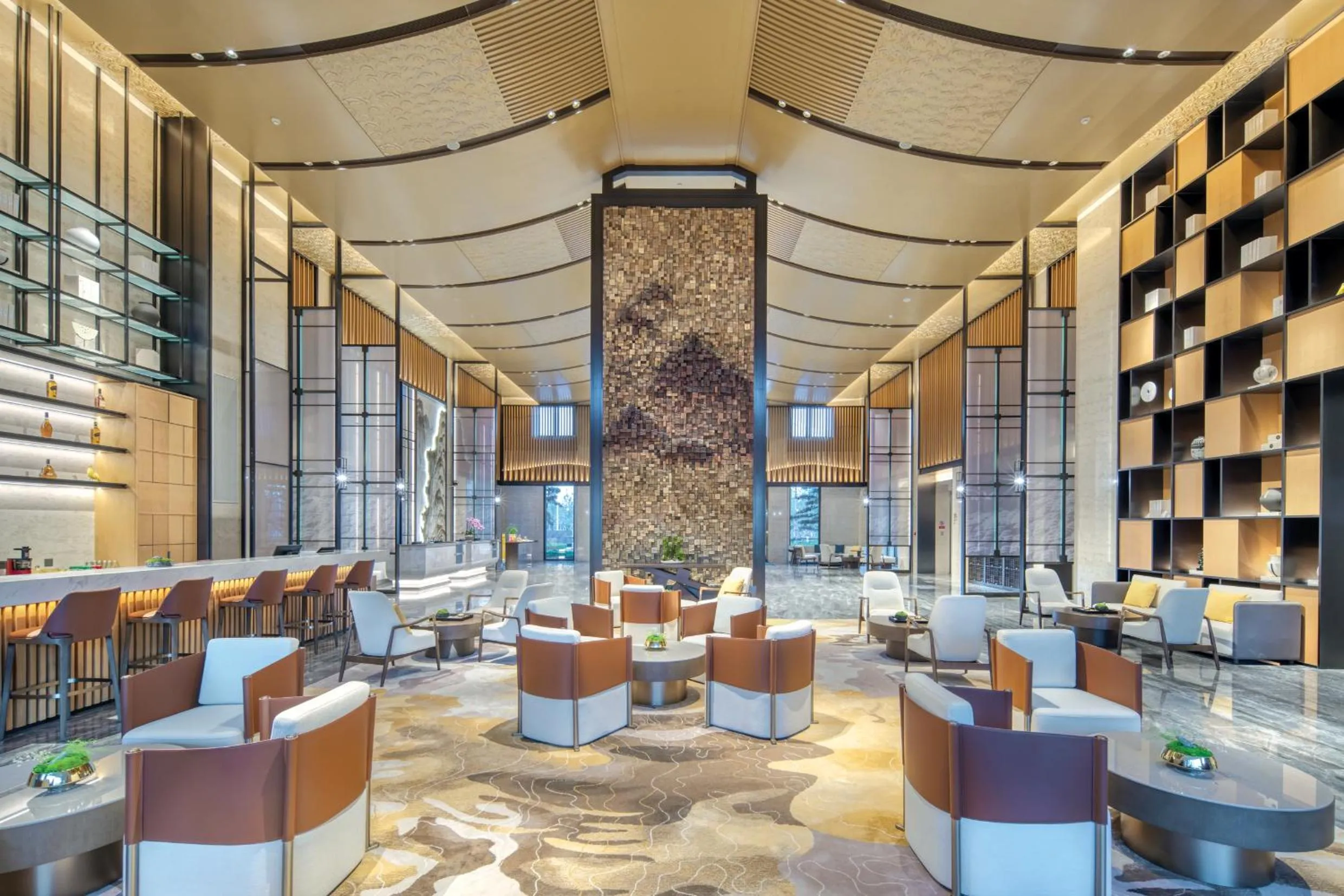 Lobby or reception, Restaurant/Places to Eat in voco Xiong'An