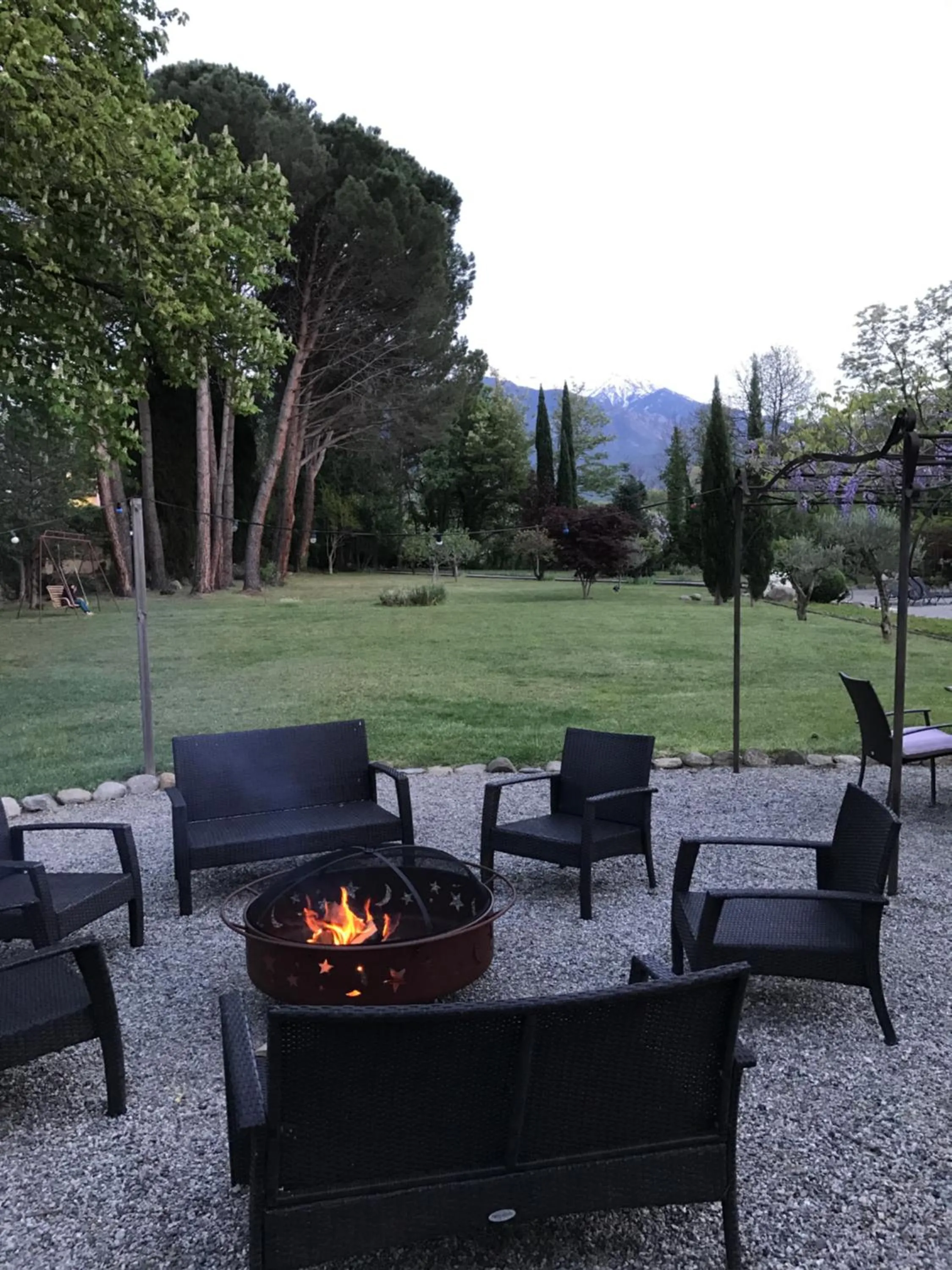 Patio in La Villa du Parc