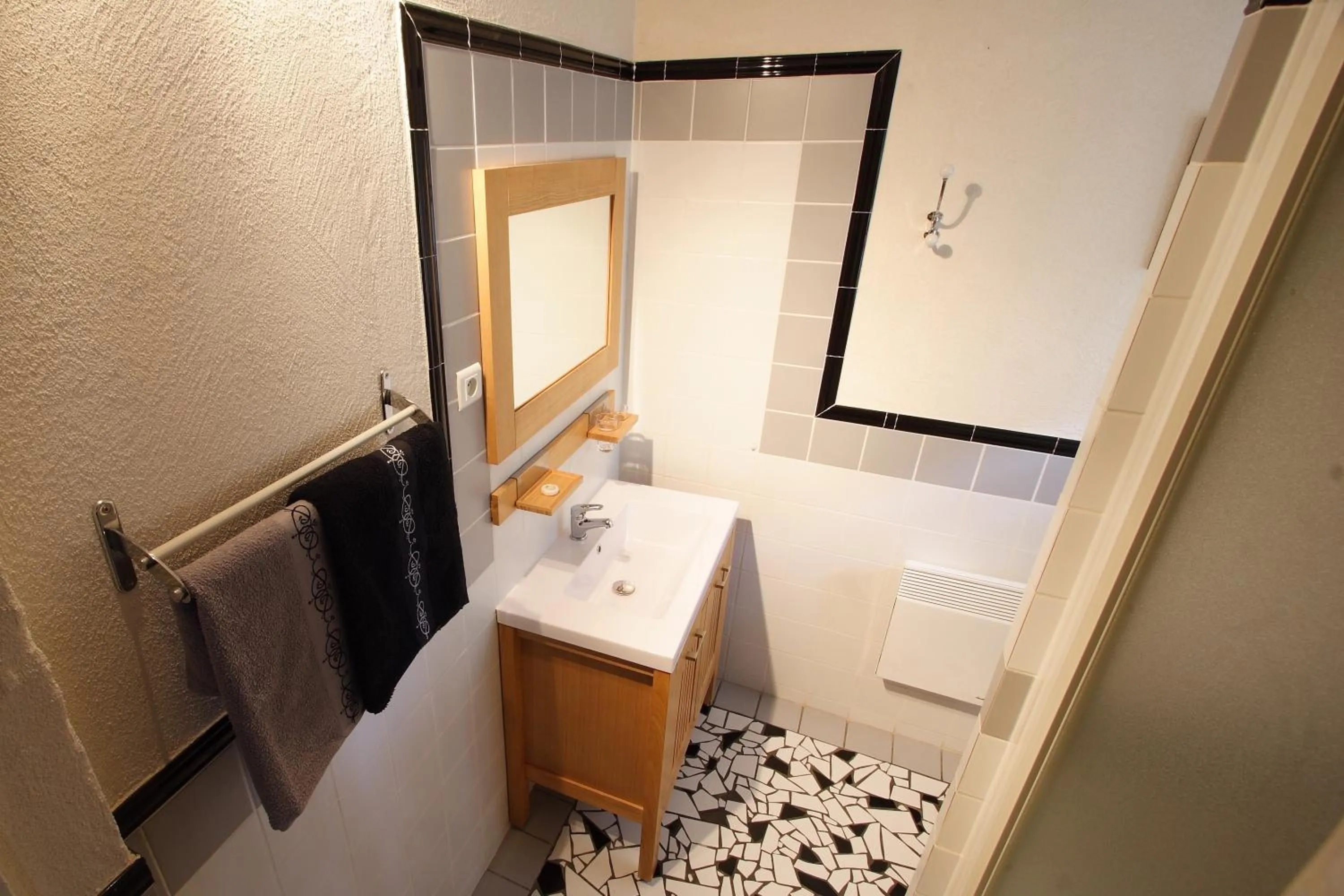 Shower in La Villa du Parc