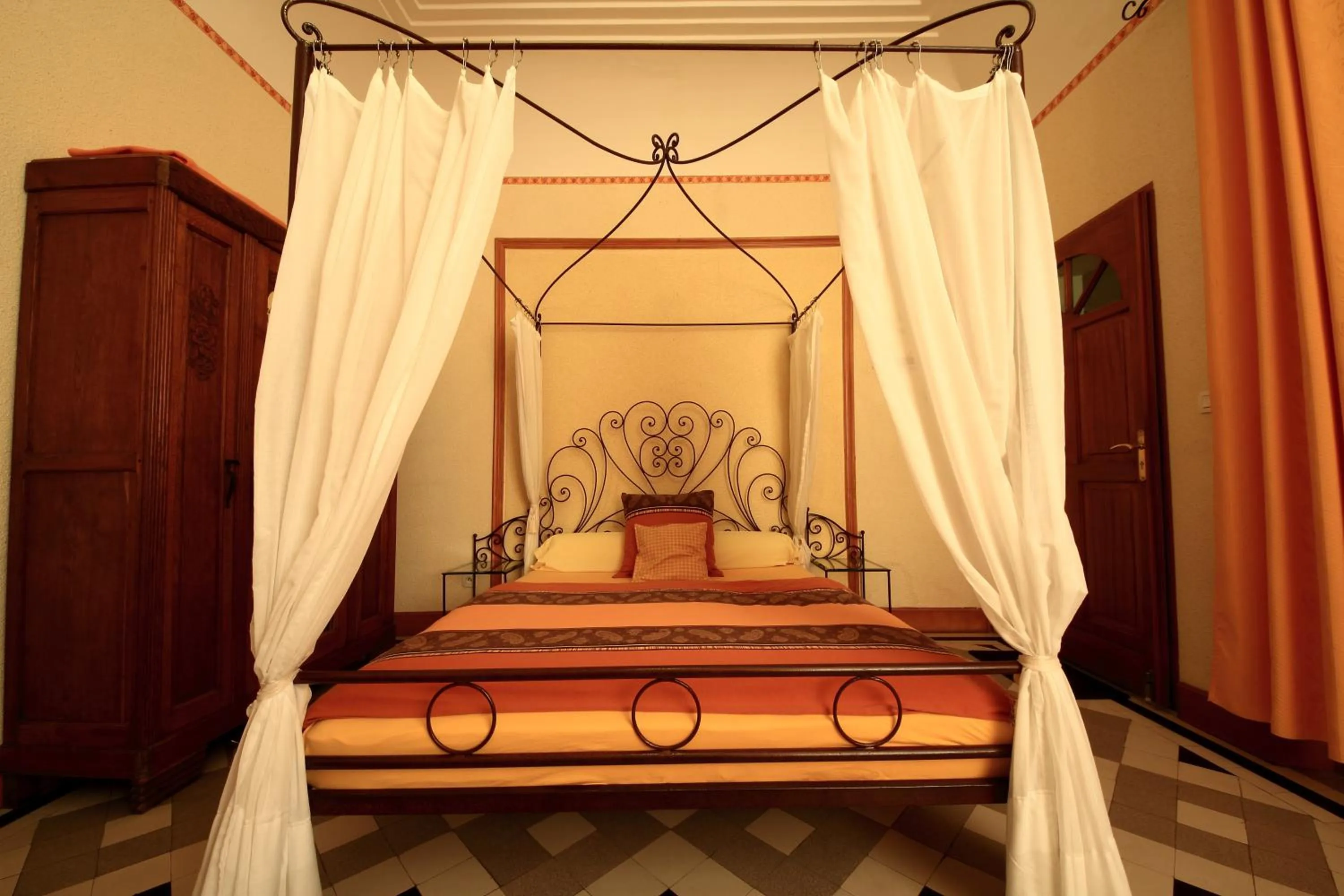 Bed in La Villa du Parc