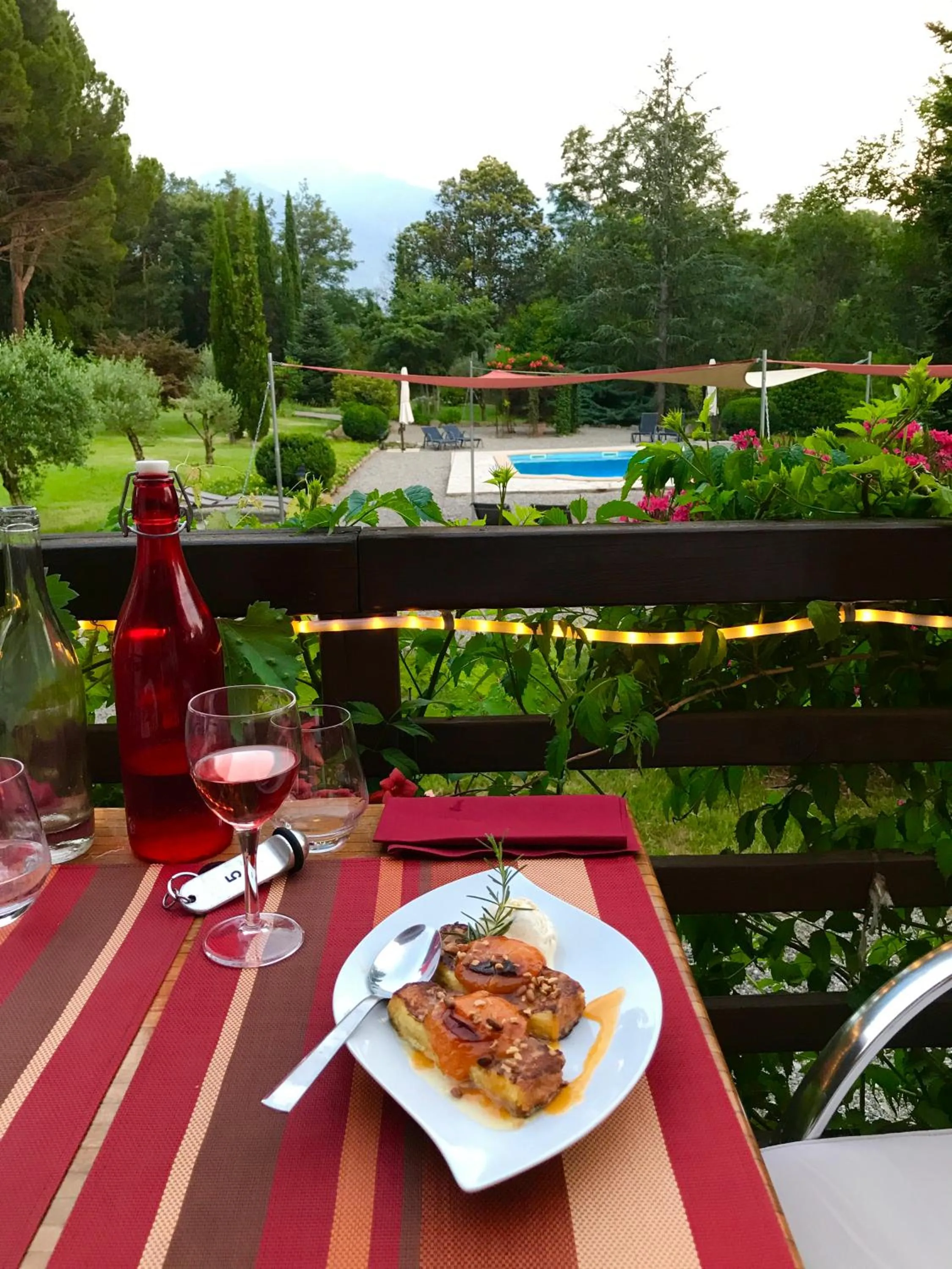Balcony/Terrace in La Villa du Parc