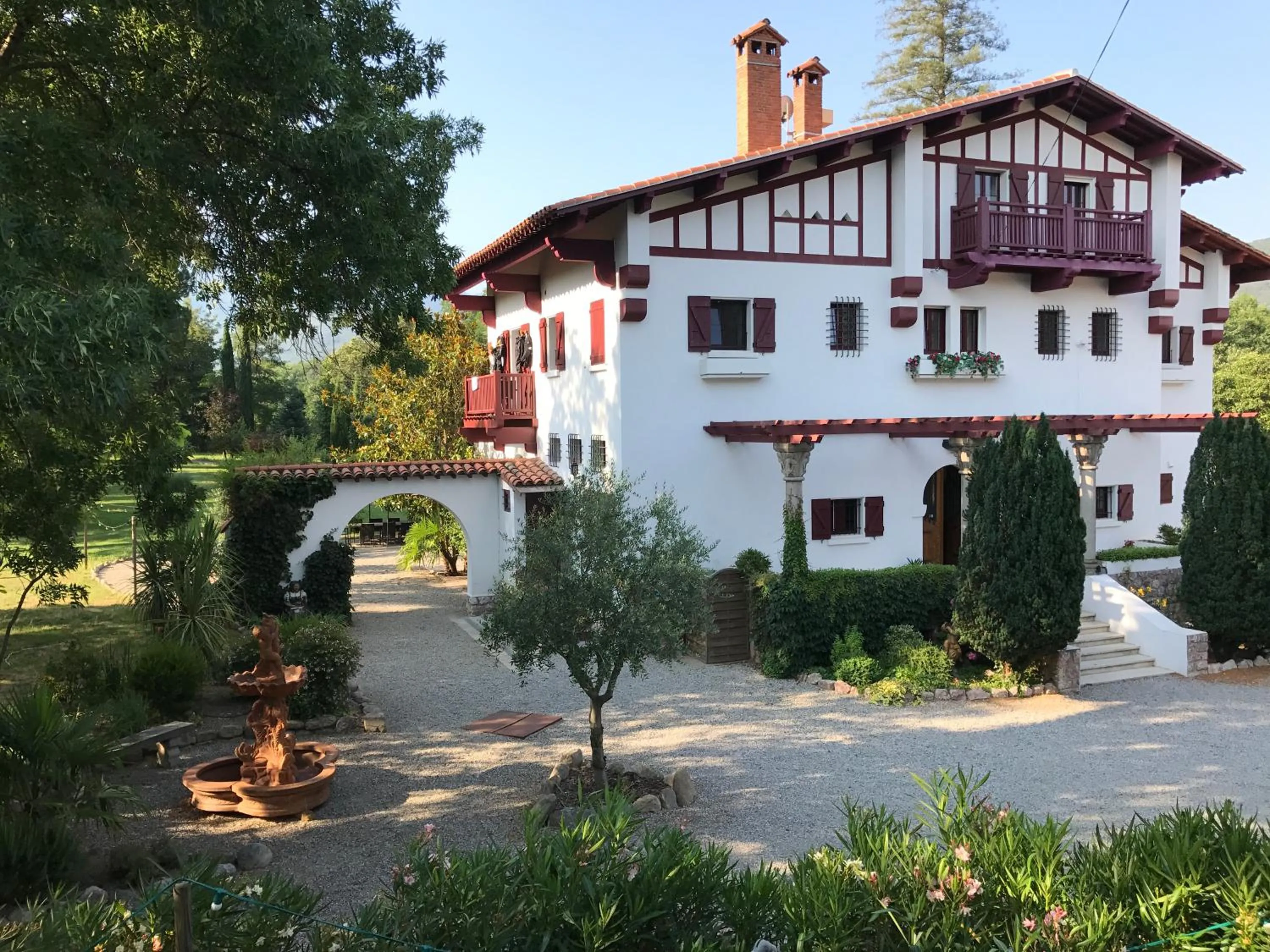 Patio in La Villa du Parc