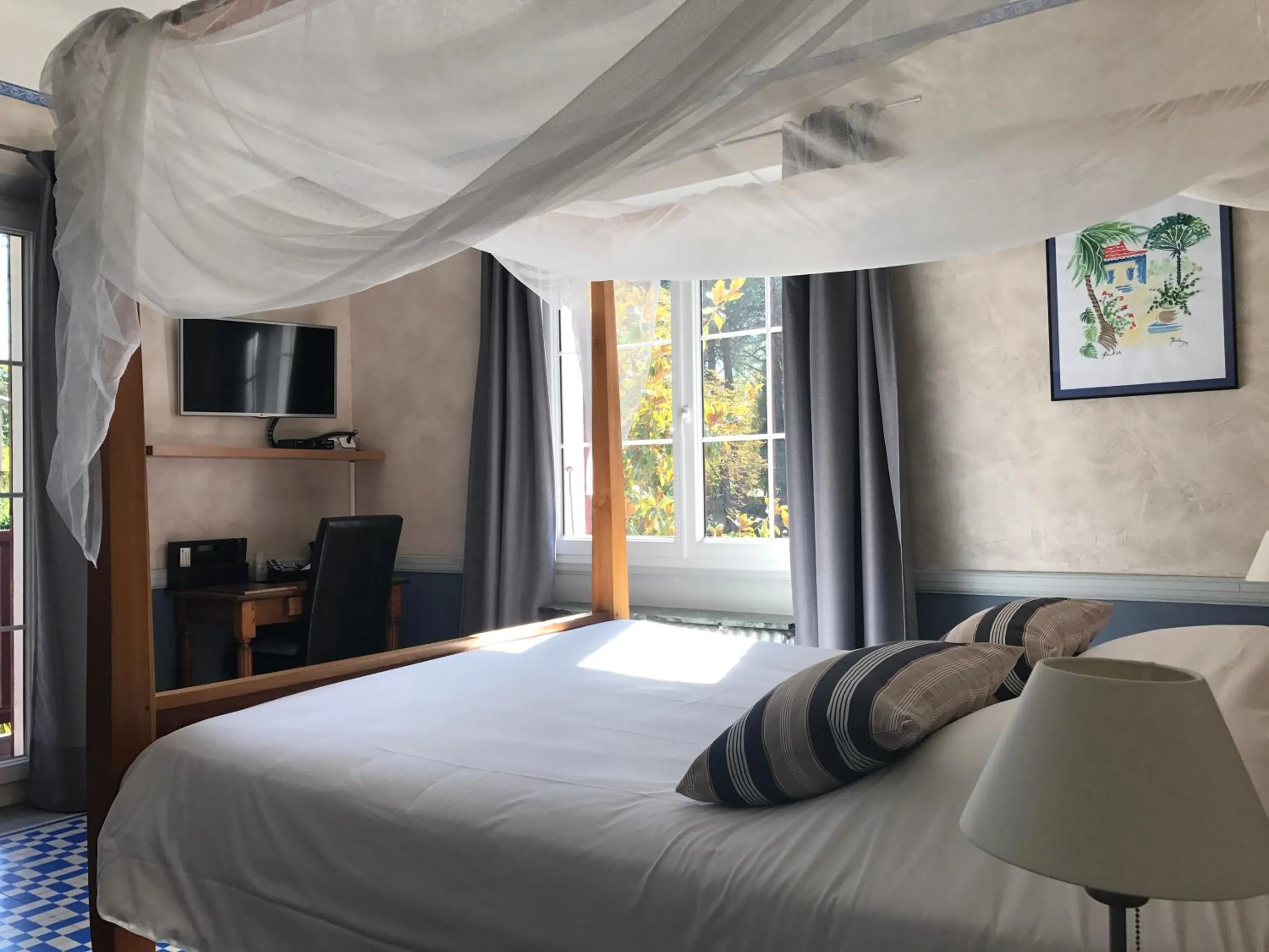 Bed in La Villa du Parc