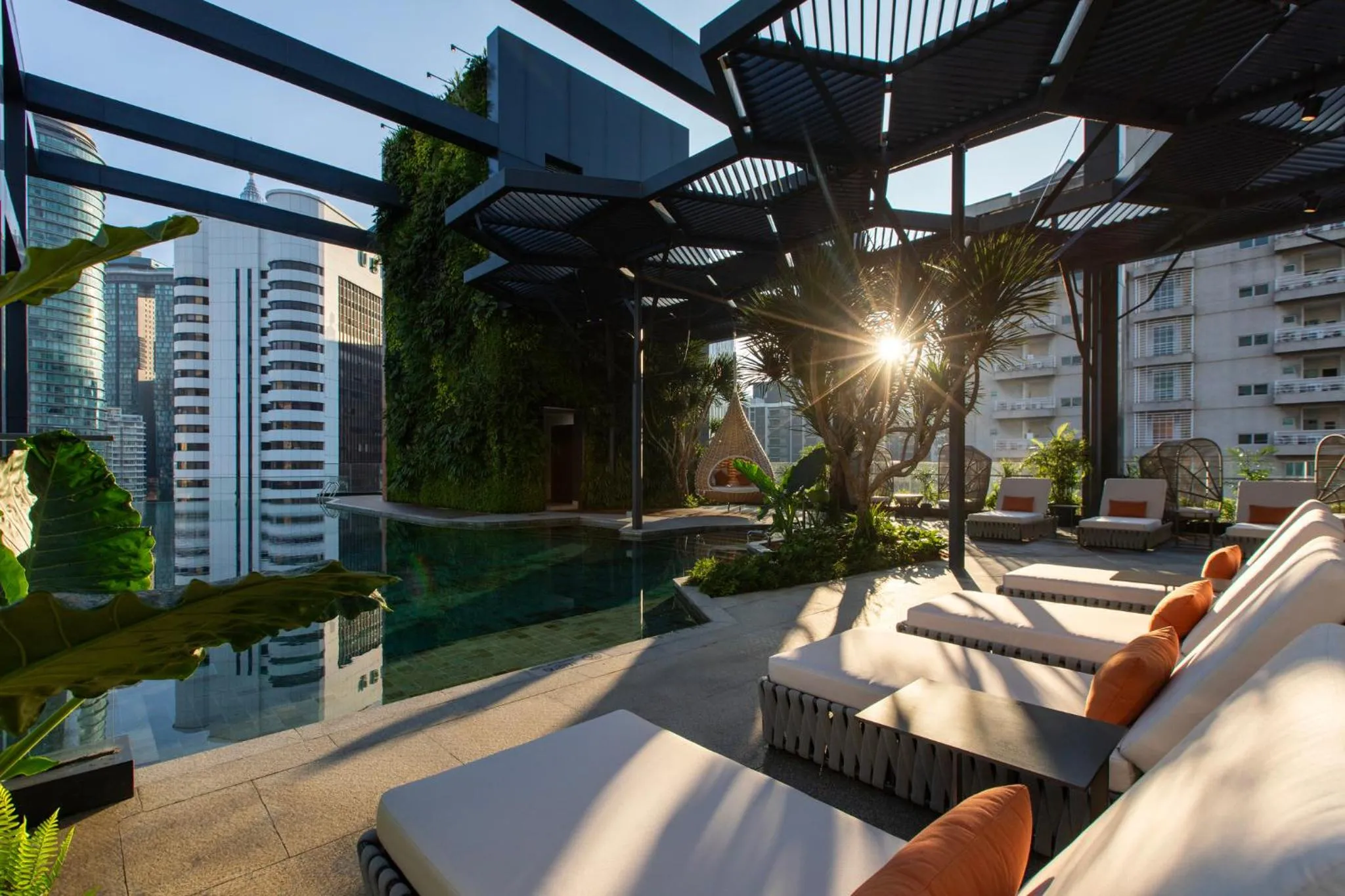 Swimming pool in Hotel Indigo Kuala Lumpur on the Park by IHG