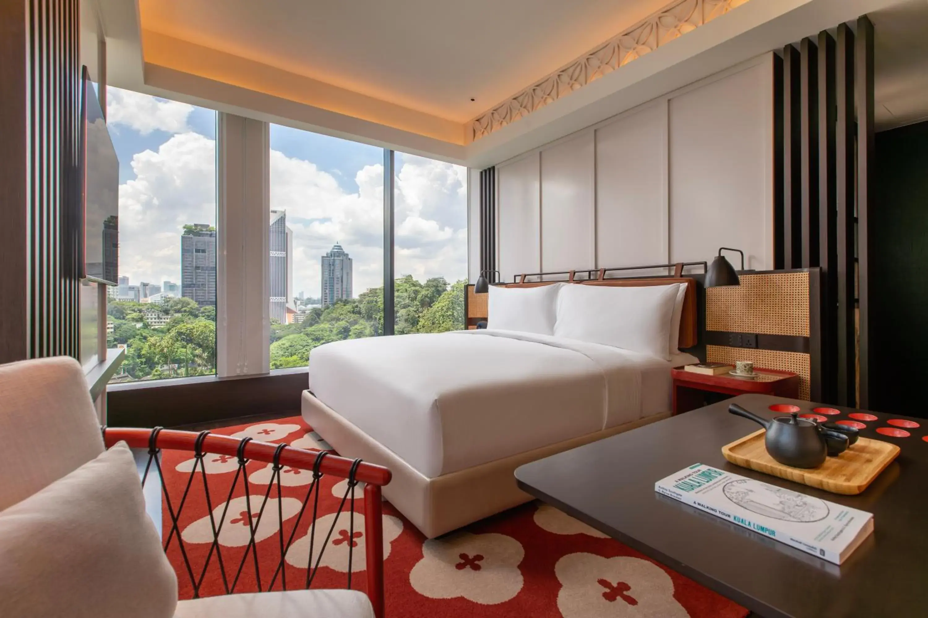 Premium Corner King Room with View in Hotel Indigo Kuala Lumpur on the Park by IHG Premium Corner King Room with View in Hotel Indigo Kuala Lumpur on the Park by IHG