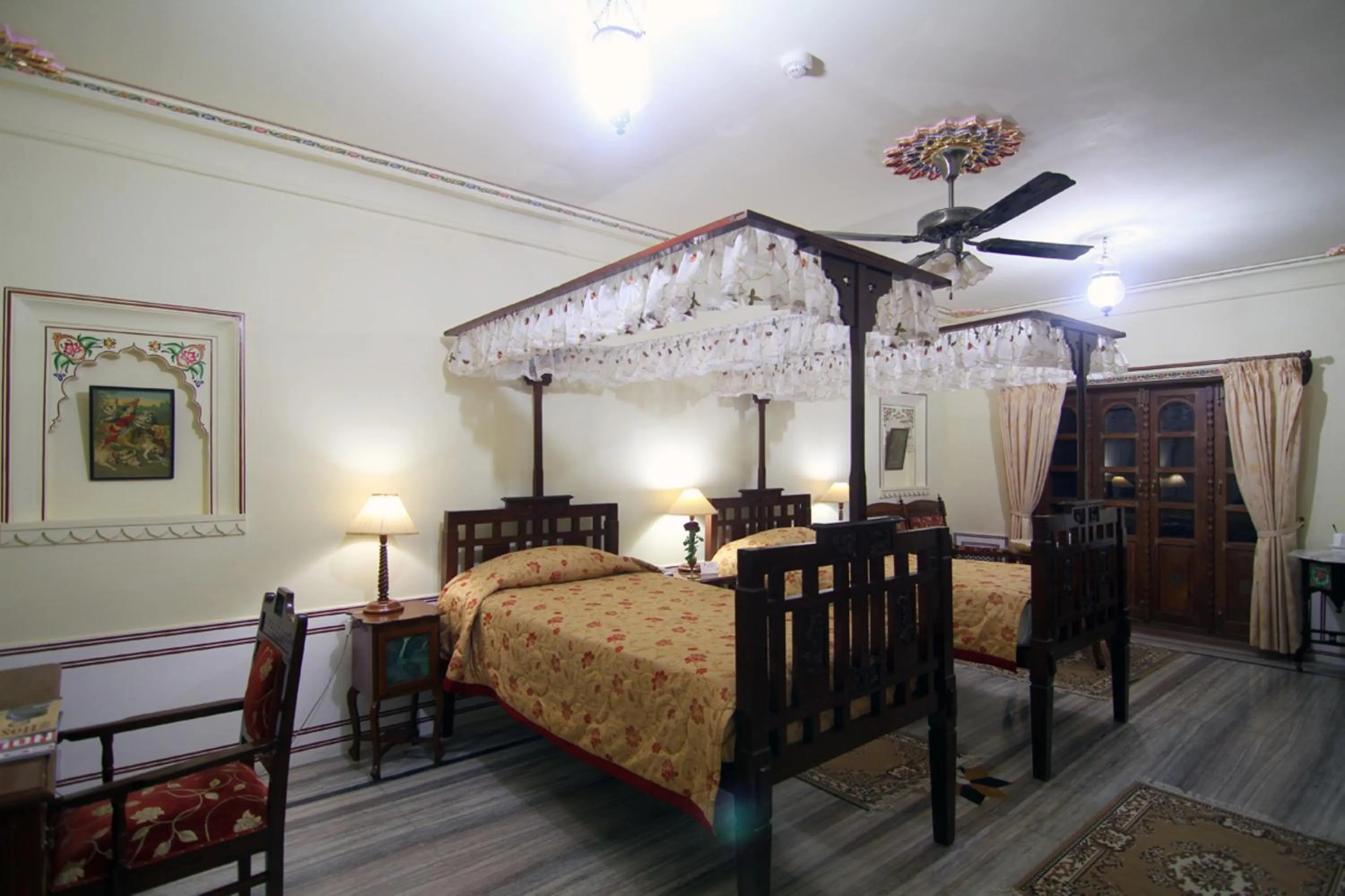 Bedroom, Bed in Jagat Palace