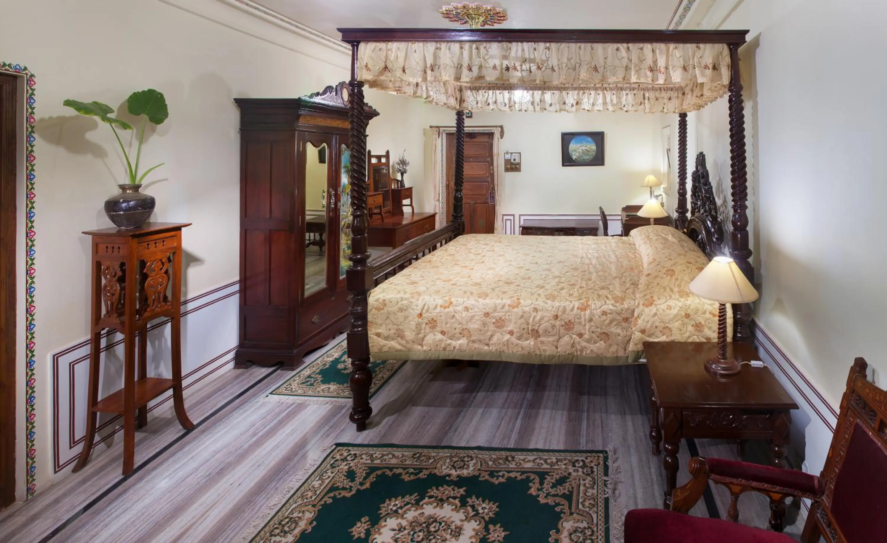 Bedroom, Bed in Jagat Palace