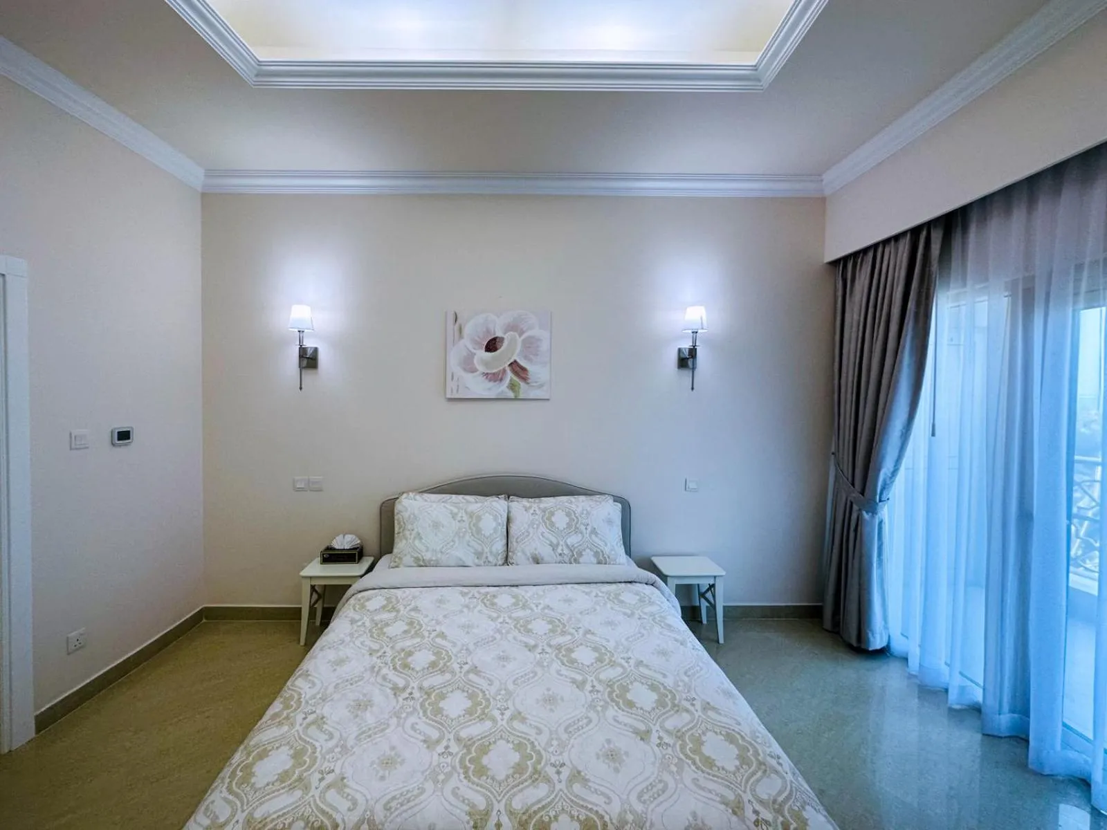 Bedroom, Bed in I Like Al Hamra Palace - Elite Beach & Golf Resort Private Suites