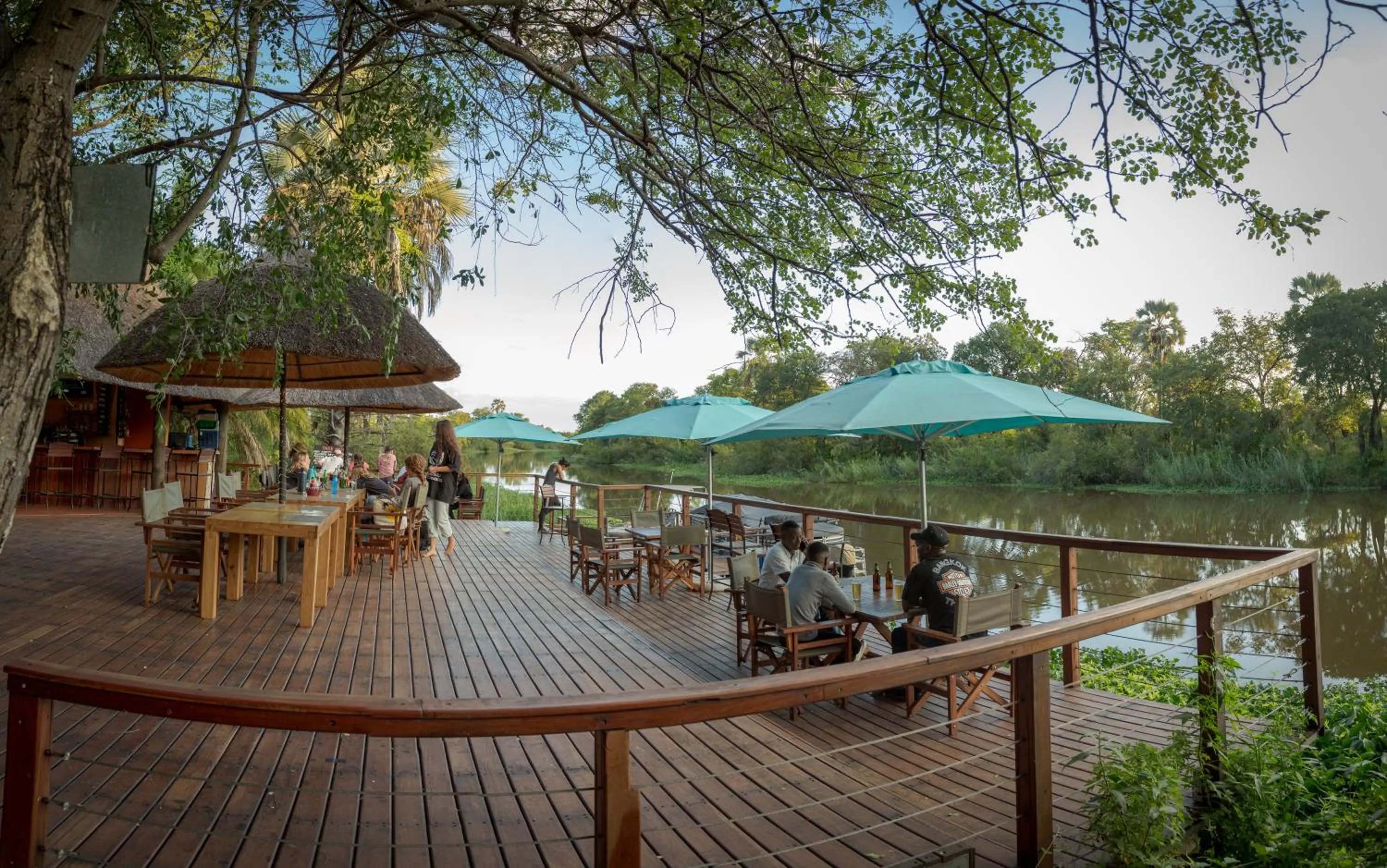 Balcony/Terrace in Maramba River Lodge