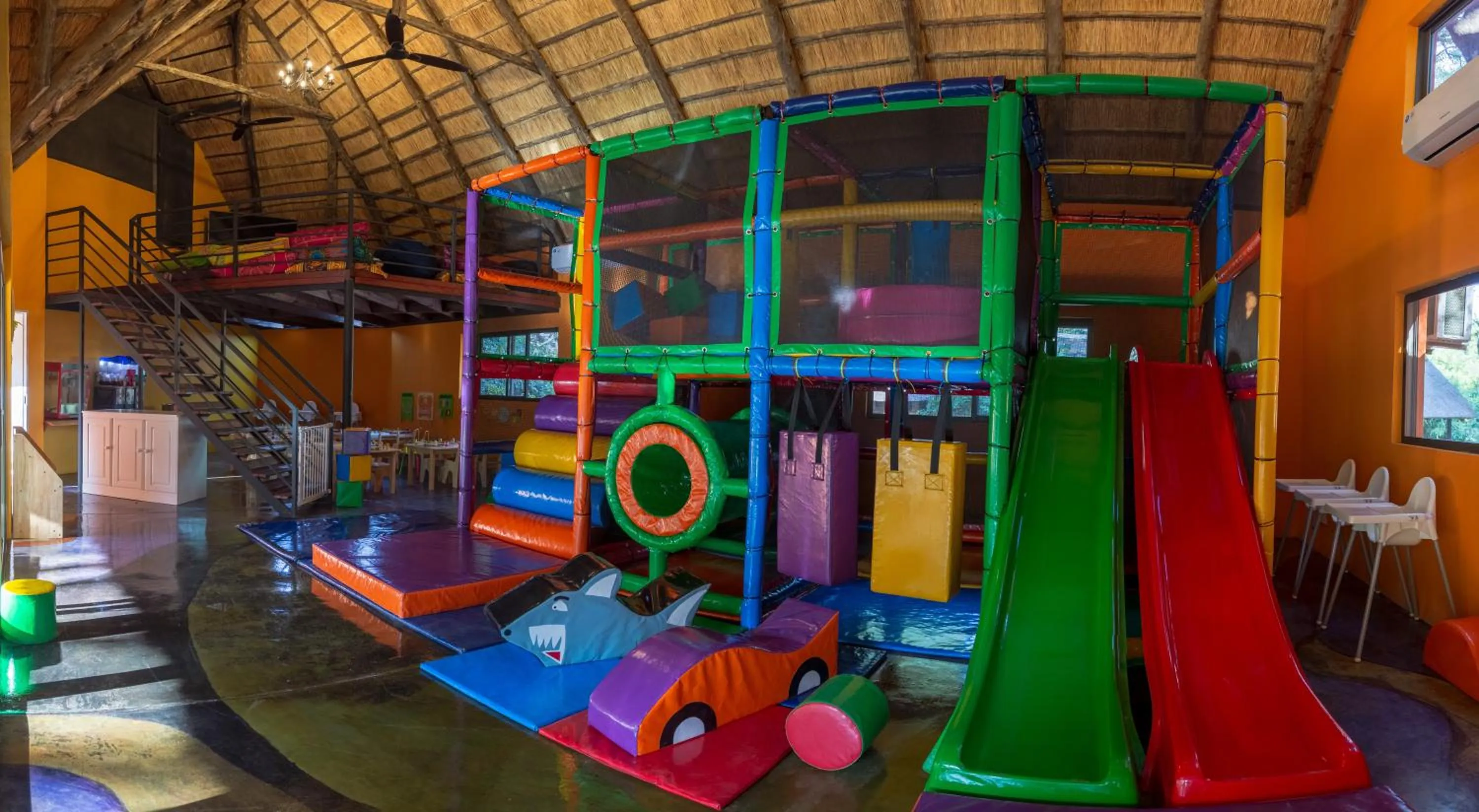 Children play ground in Maramba River Lodge