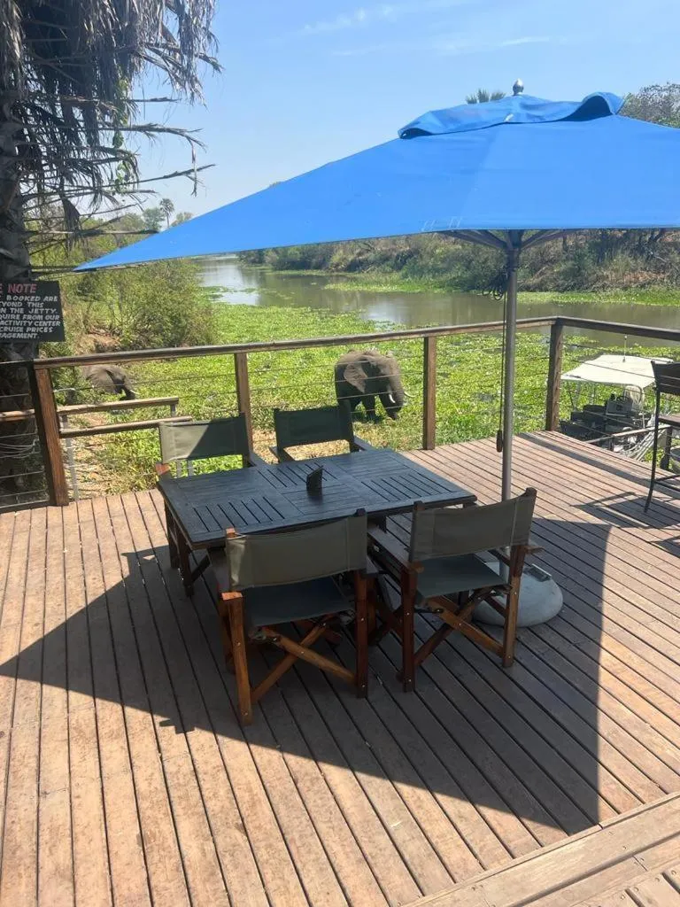 Natural landscape in Maramba River Lodge