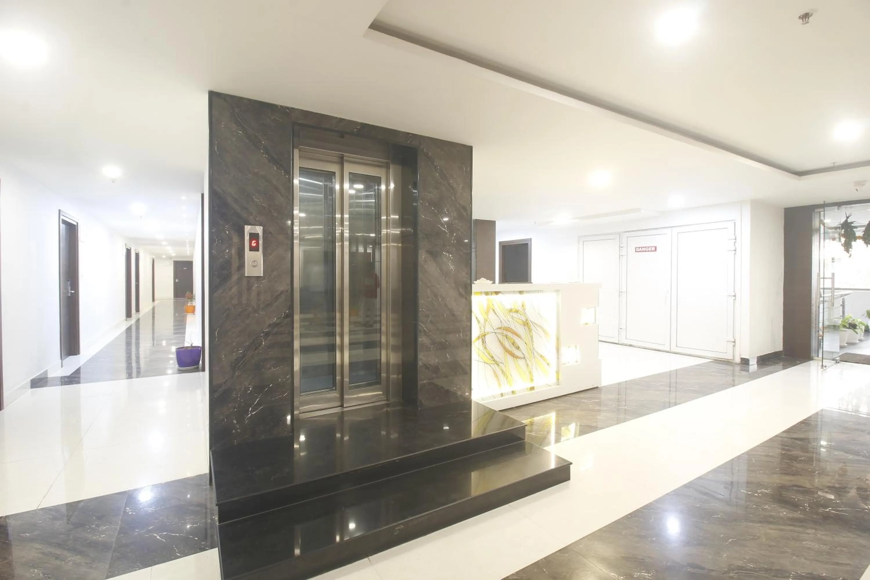 elevator in Hotel SSR GRAND