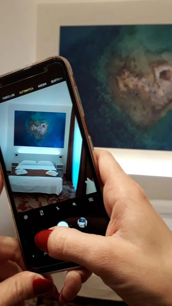 Decorative detail in B&B L'Isola