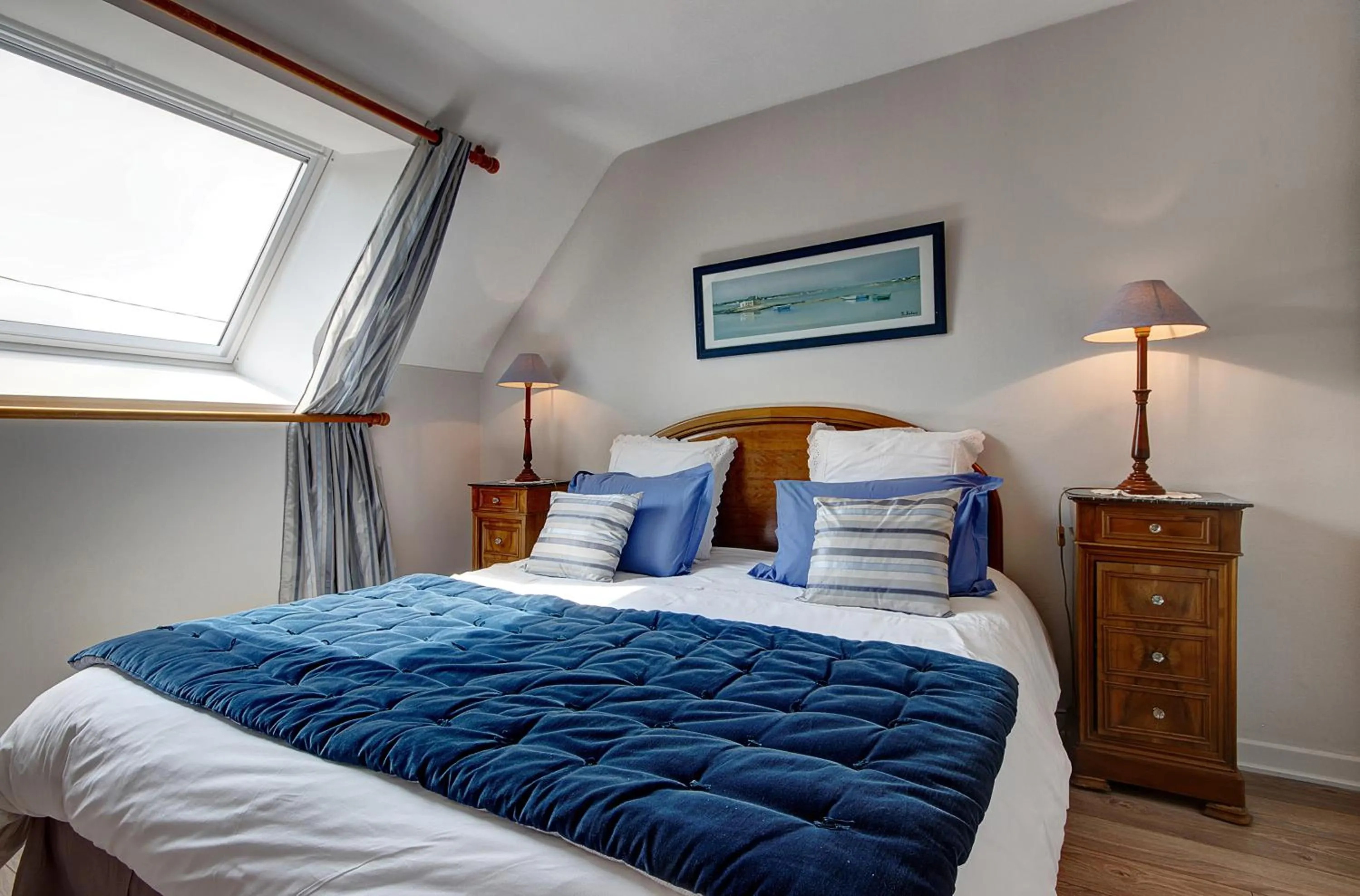 Photo of the whole room, Bed in A la Ferme de Kervihern