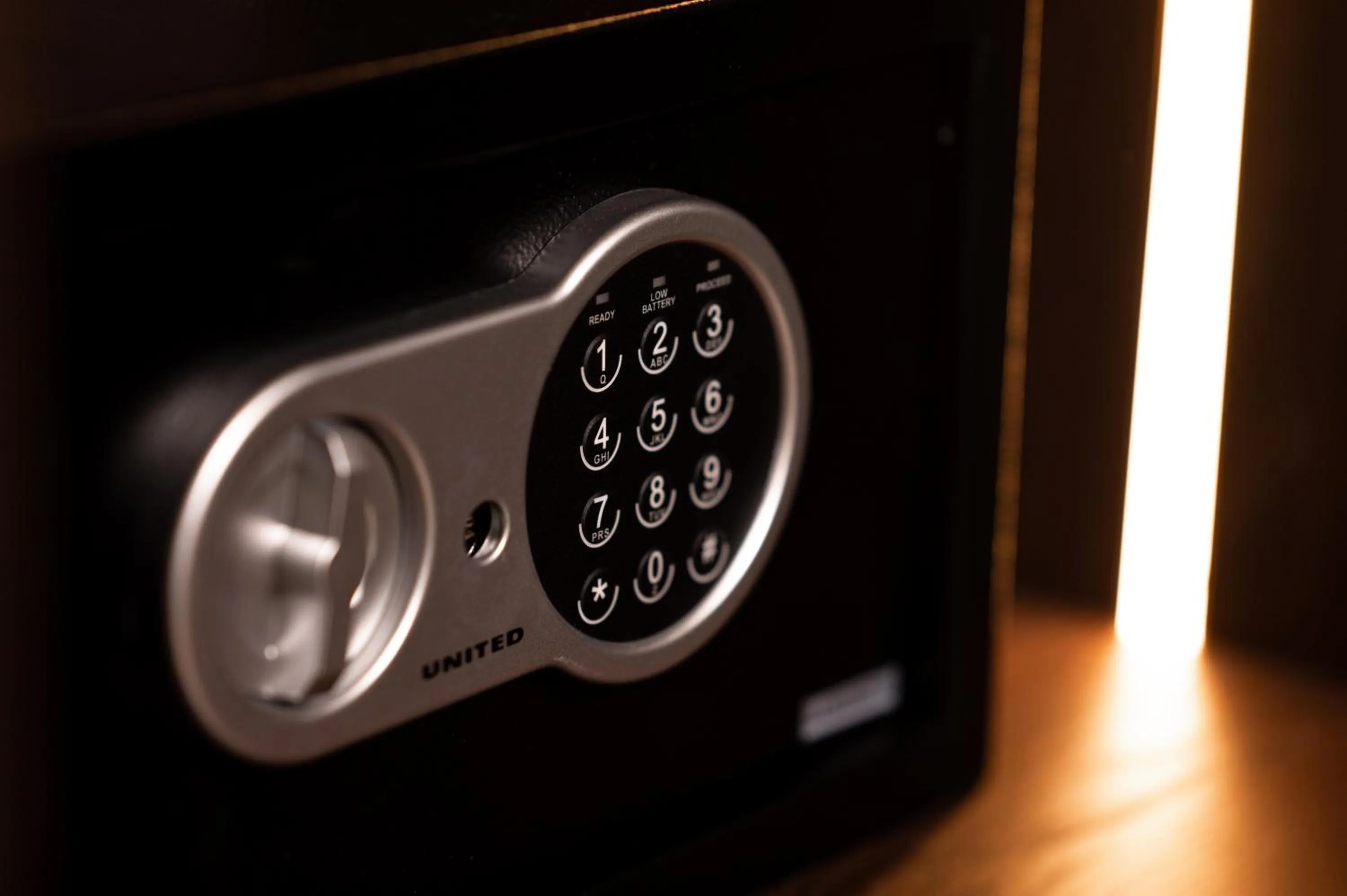 safe in Twenty One Suites