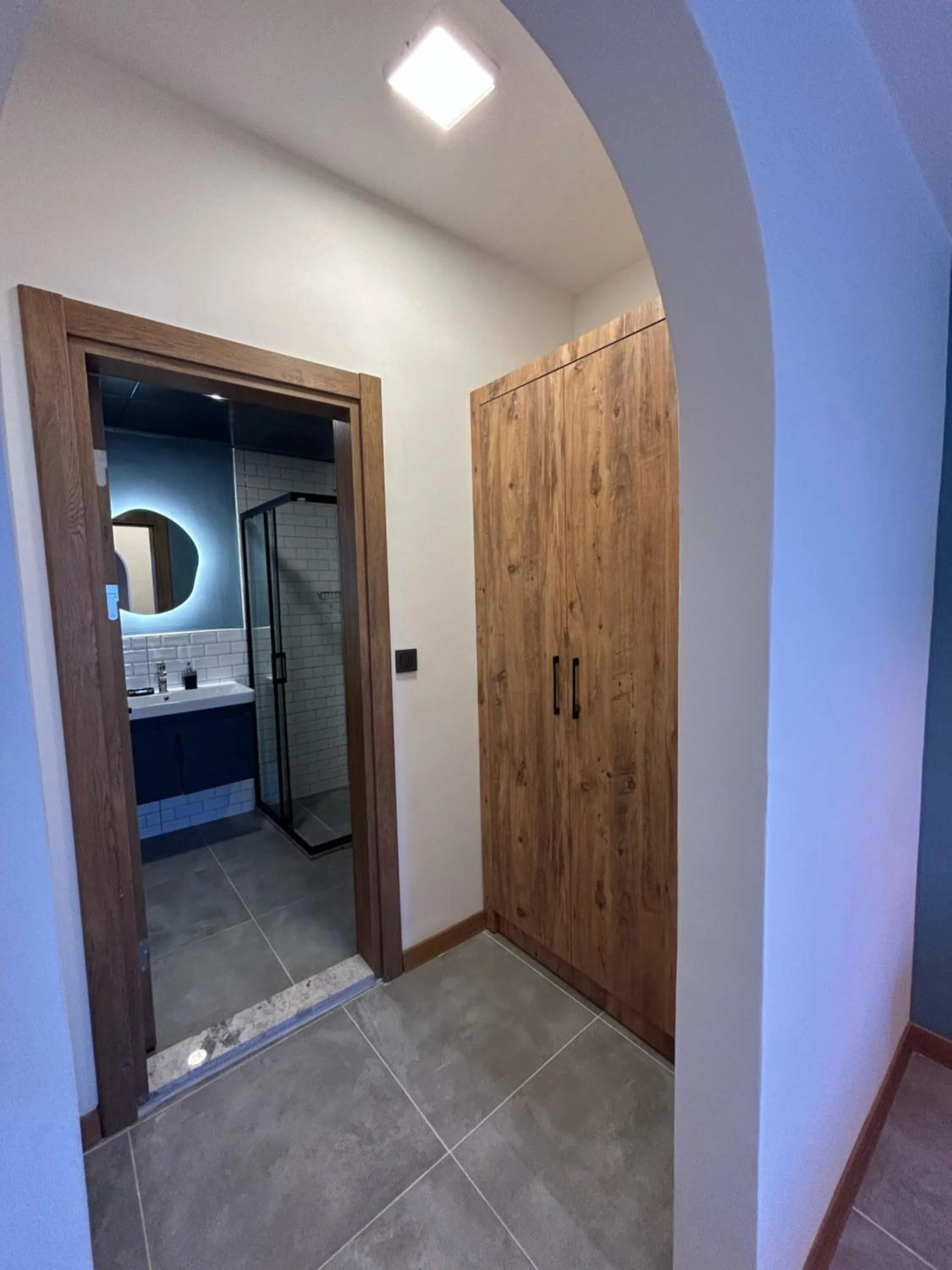 Bed in Avlu Villas & Apartments