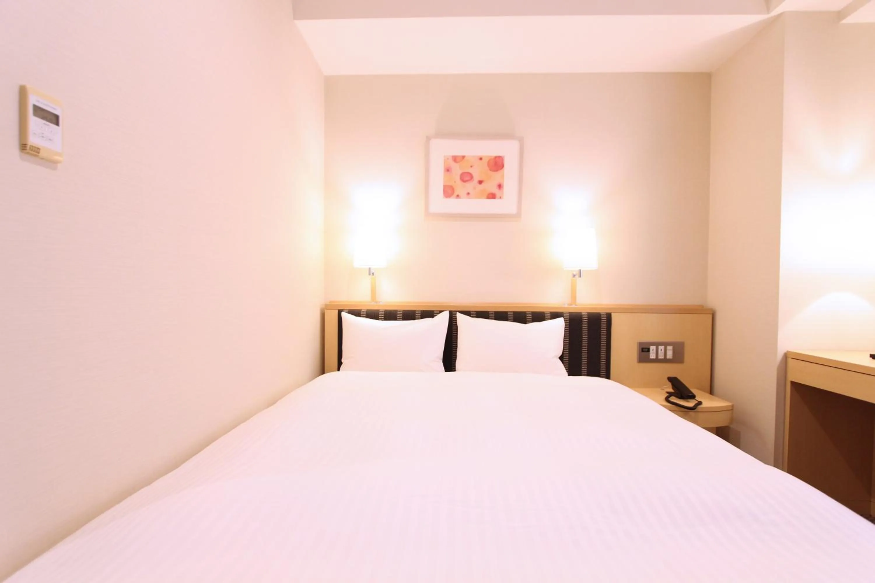 Photo of the whole room, Bed in KOKO HOTEL Sendai Station West