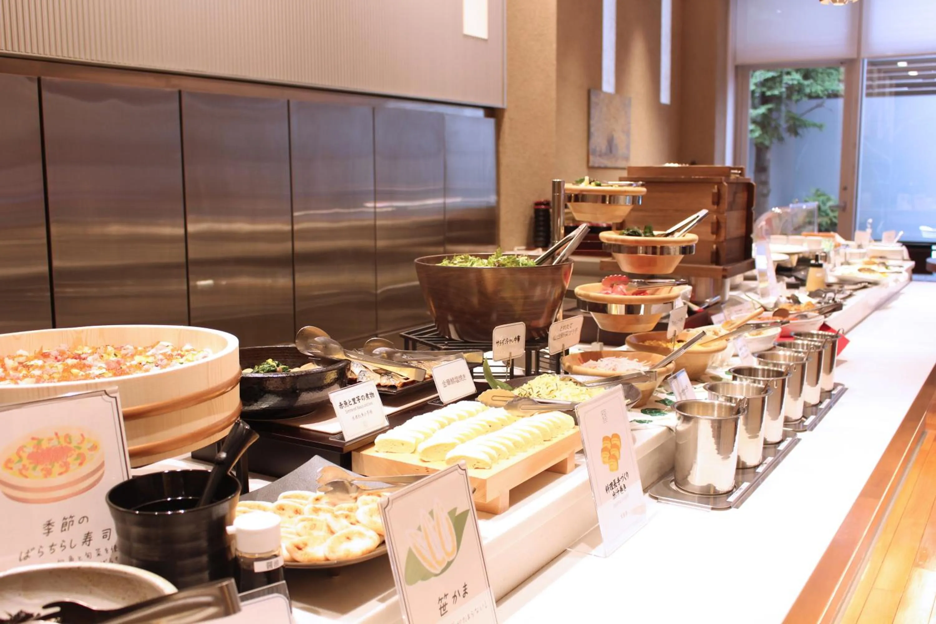 Breakfast in KOKO HOTEL Sendai Station West