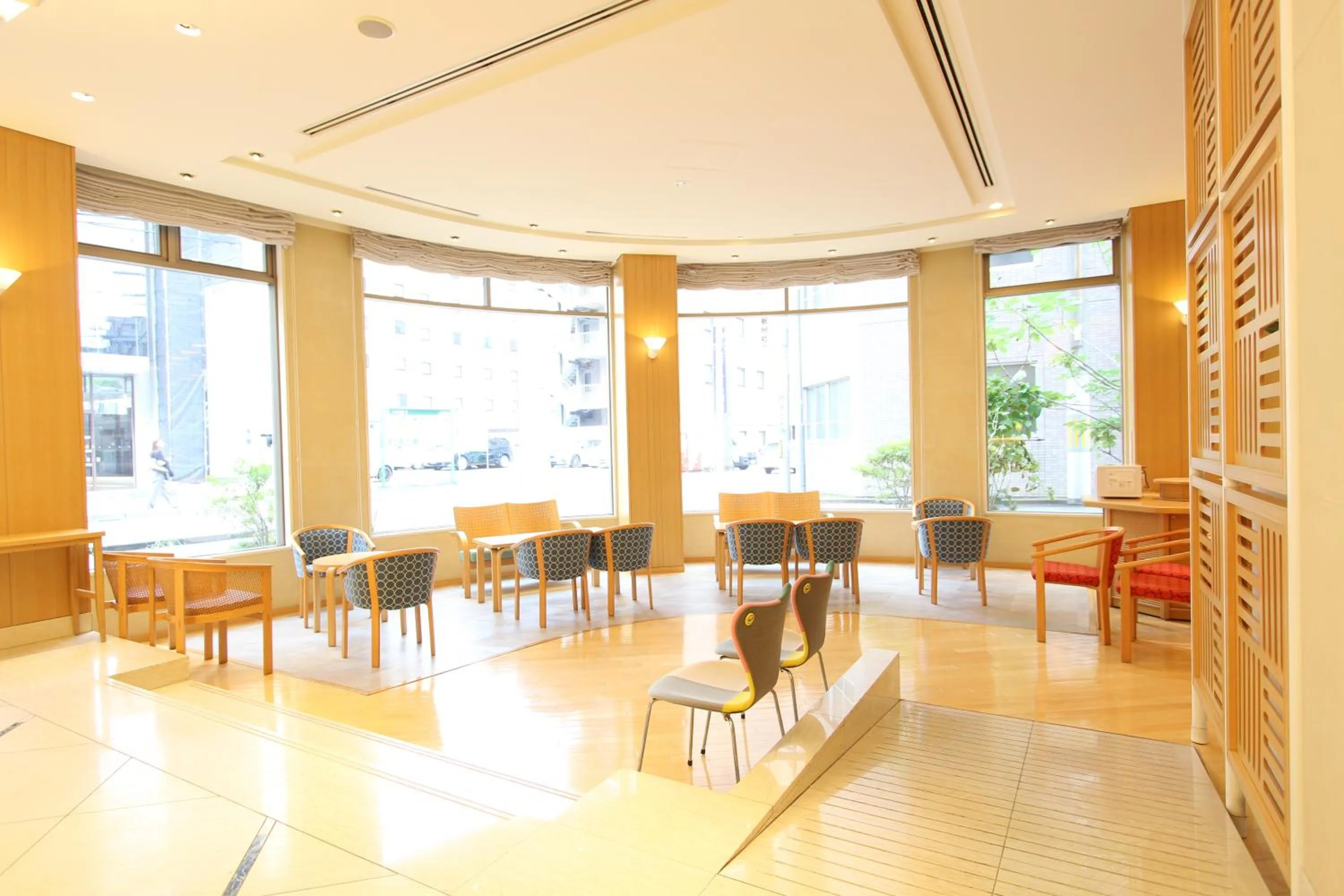 Lobby or reception in KOKO HOTEL Sendai Station South