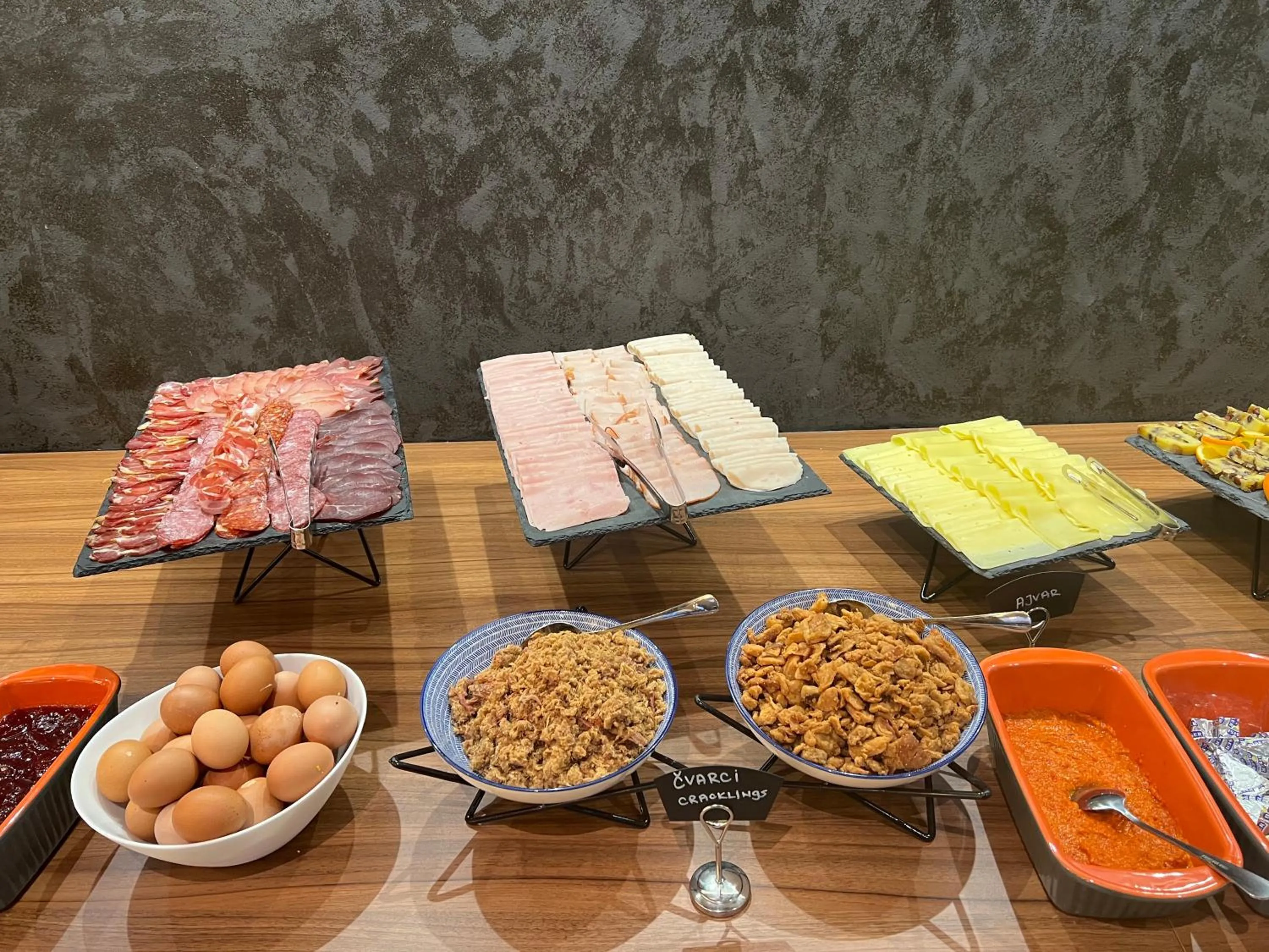 Buffet breakfast in Queen of Zlatibor