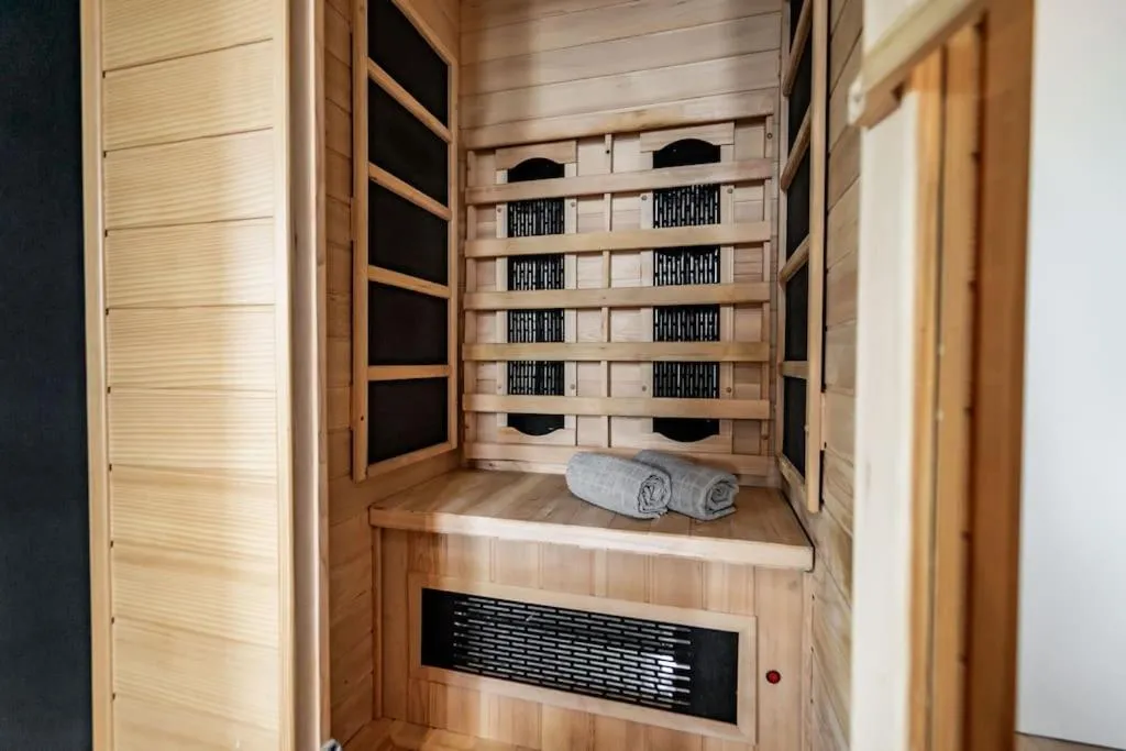 La suite Ara, avec sauna