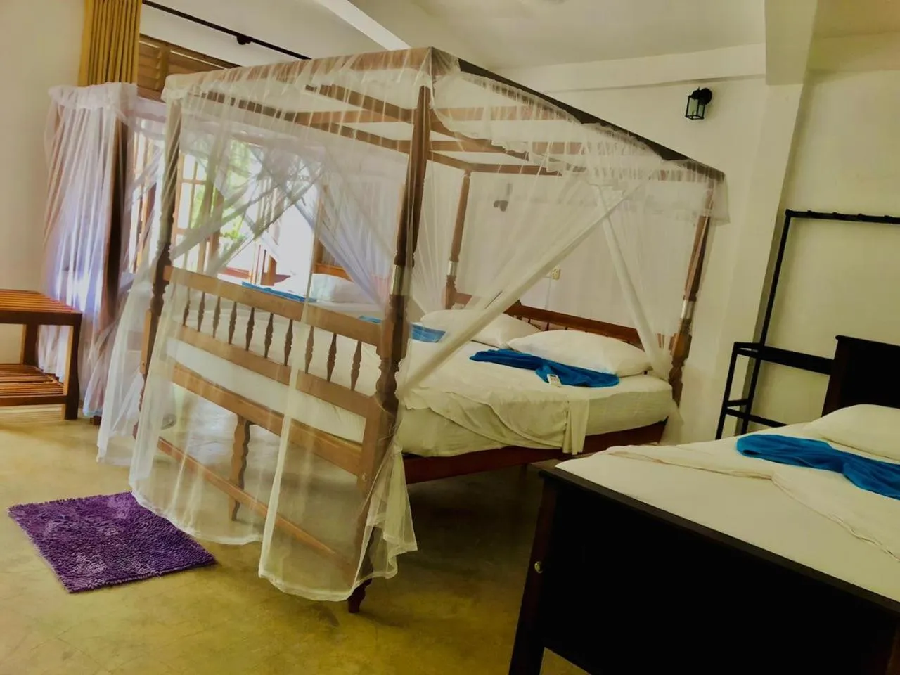 Photo of the whole room, Bed in Mirissa Beach Inn
