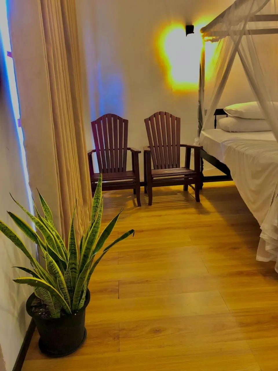 Seating area in Mirissa Beach Inn