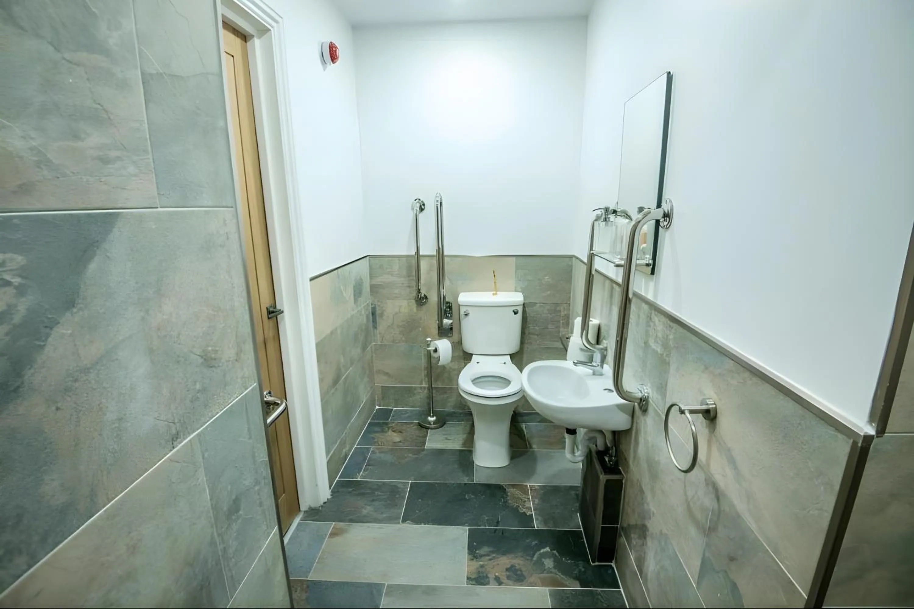 Toilet in The George Wright Boutique Hotel, Bar & Restaurant