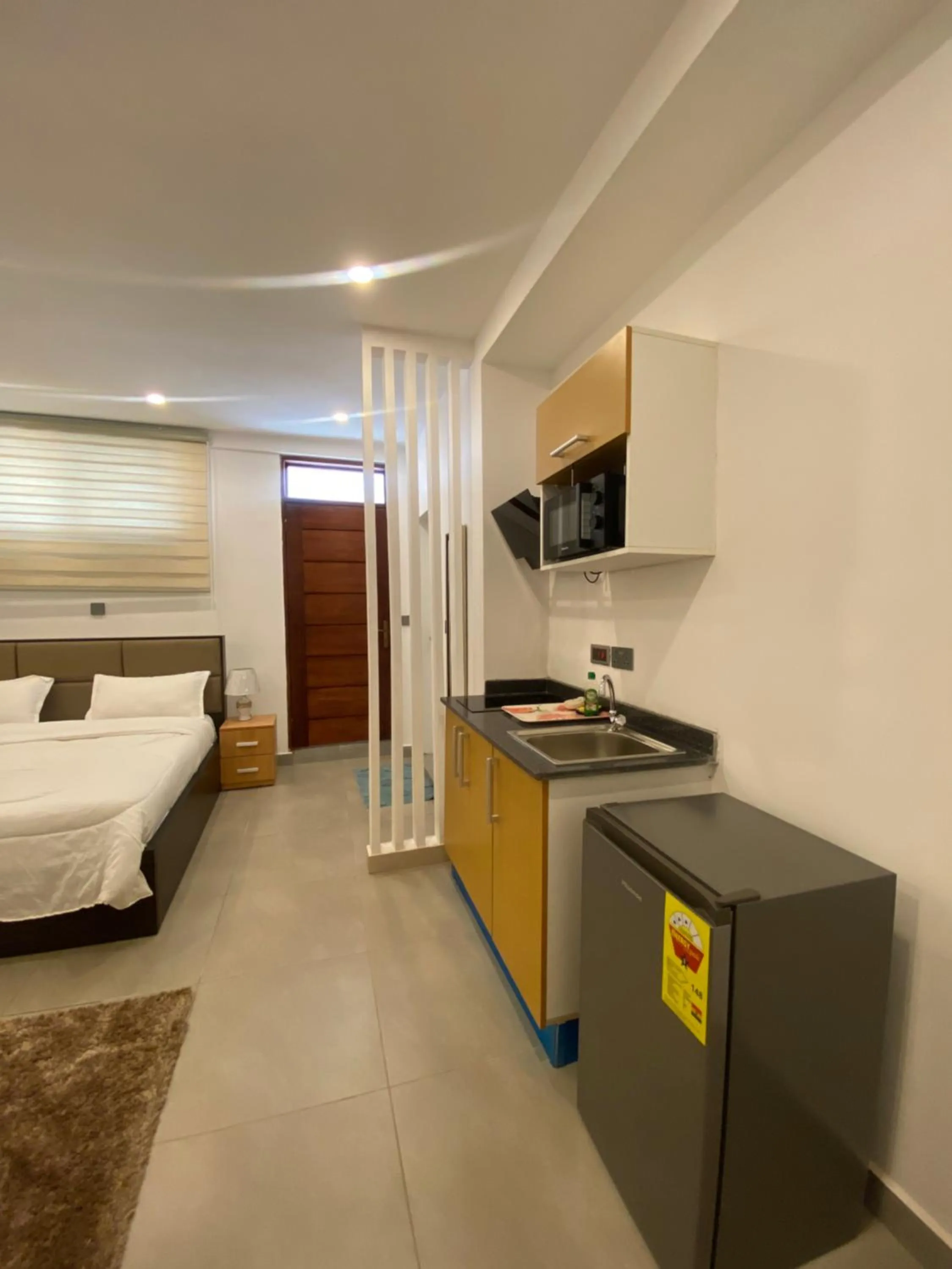 Photo of the whole room, Bed in Mayama Residences