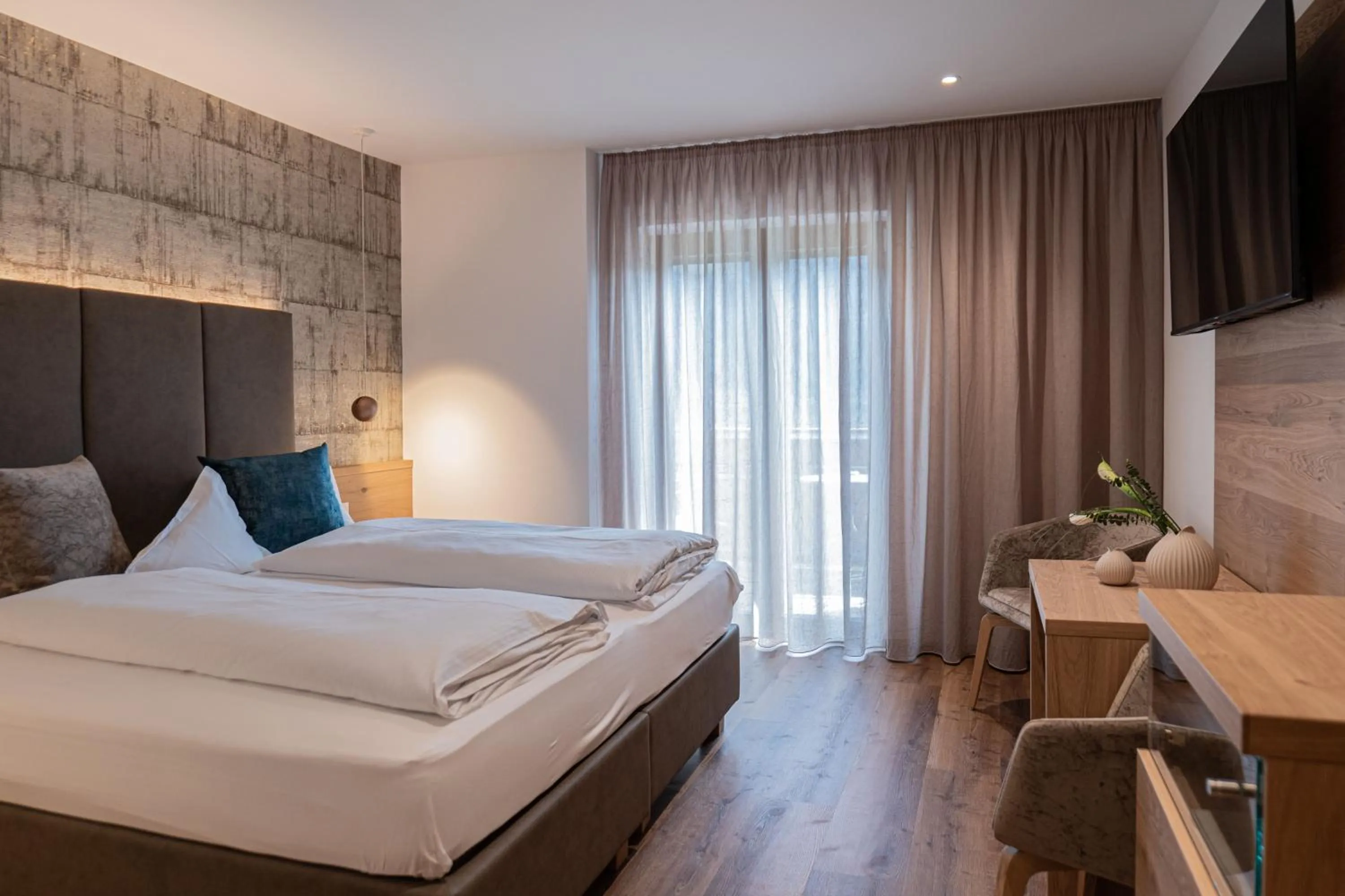 Bed in Garni Hotel Am Meilenstein