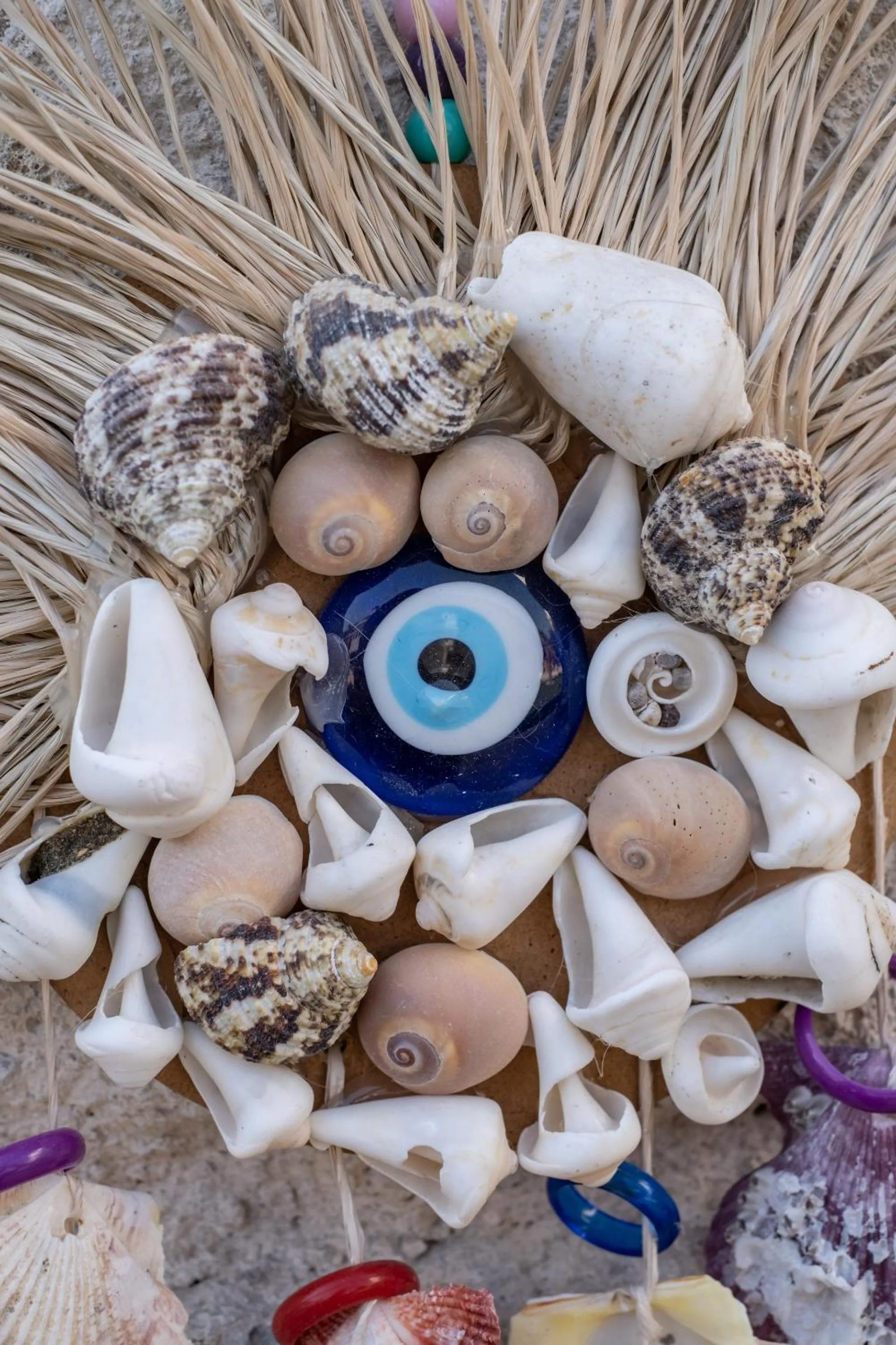 Decorative detail in Armel Alaçatı Konaklama