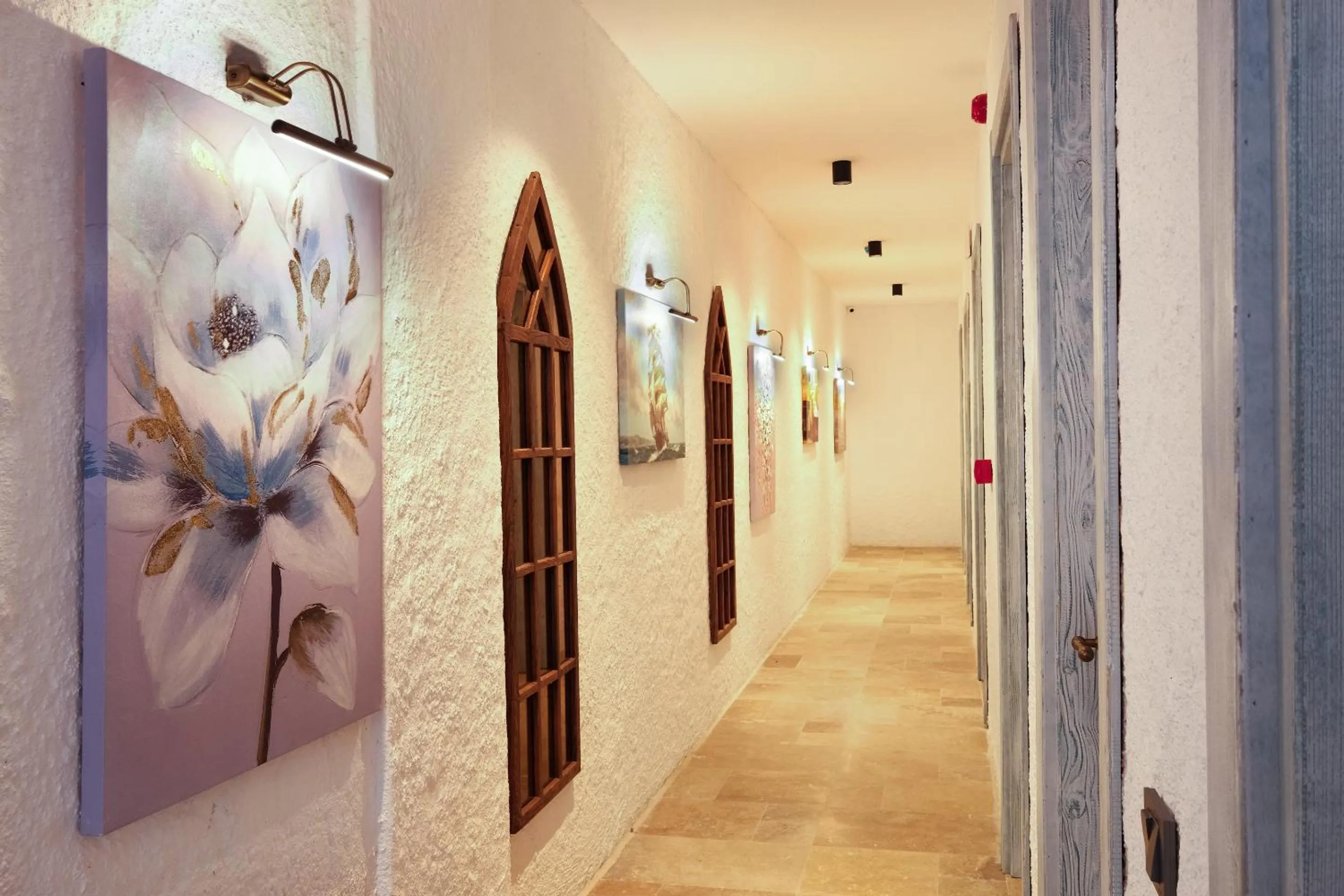 Decorative detail in Armel Alaçatı Konaklama