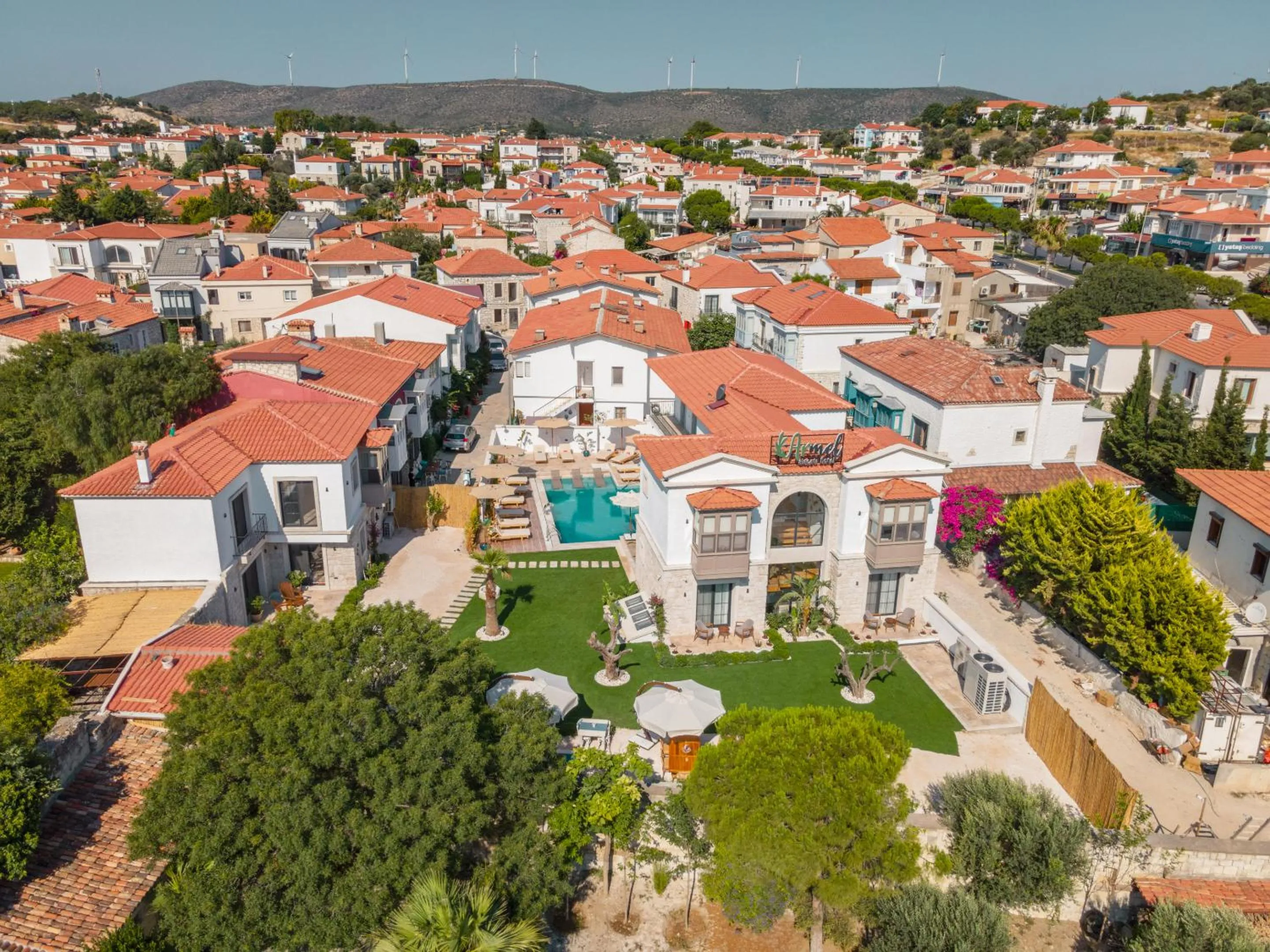 Bird's eye view in Armel Alaçatı Konaklama