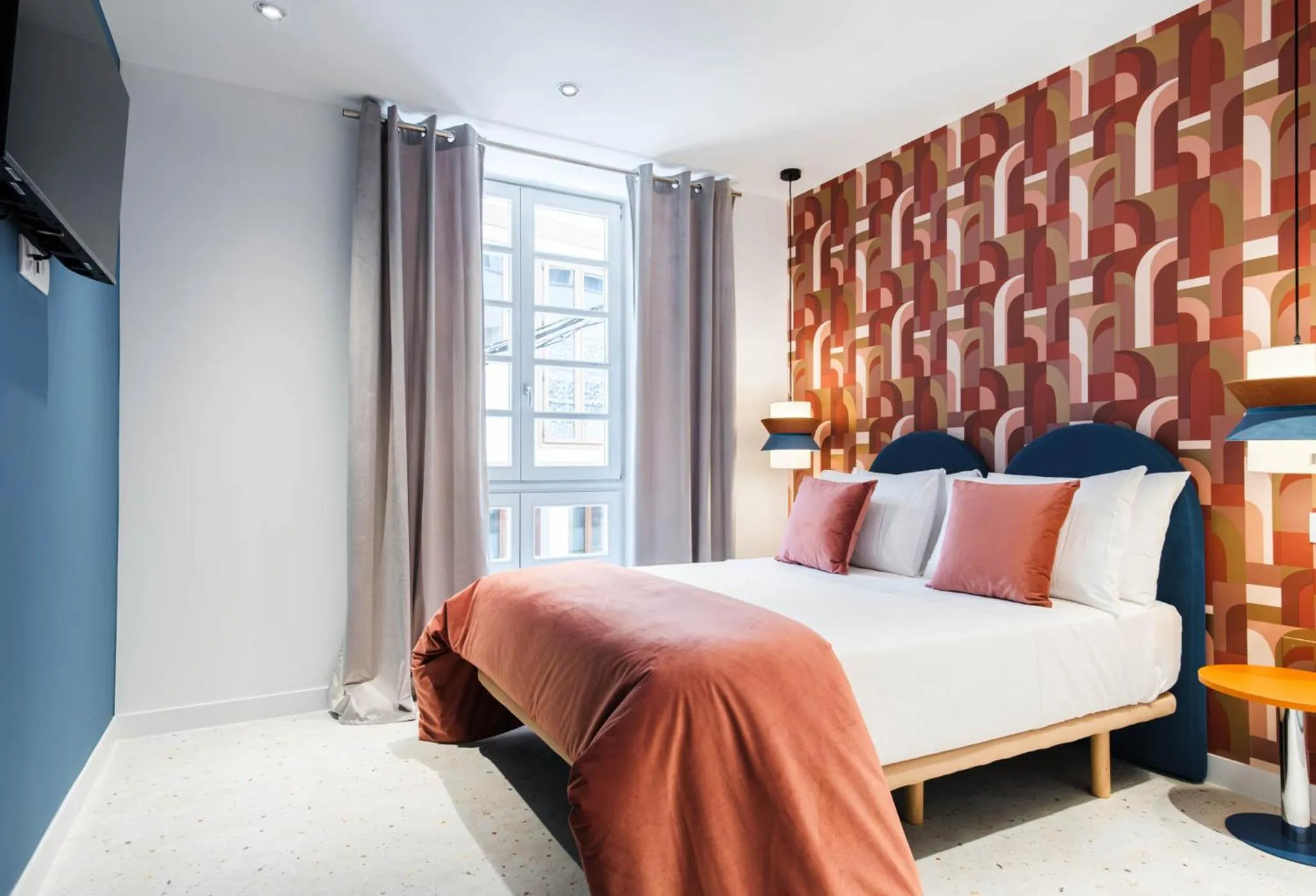 Bedroom, Bed in Apartamentos El Reloj