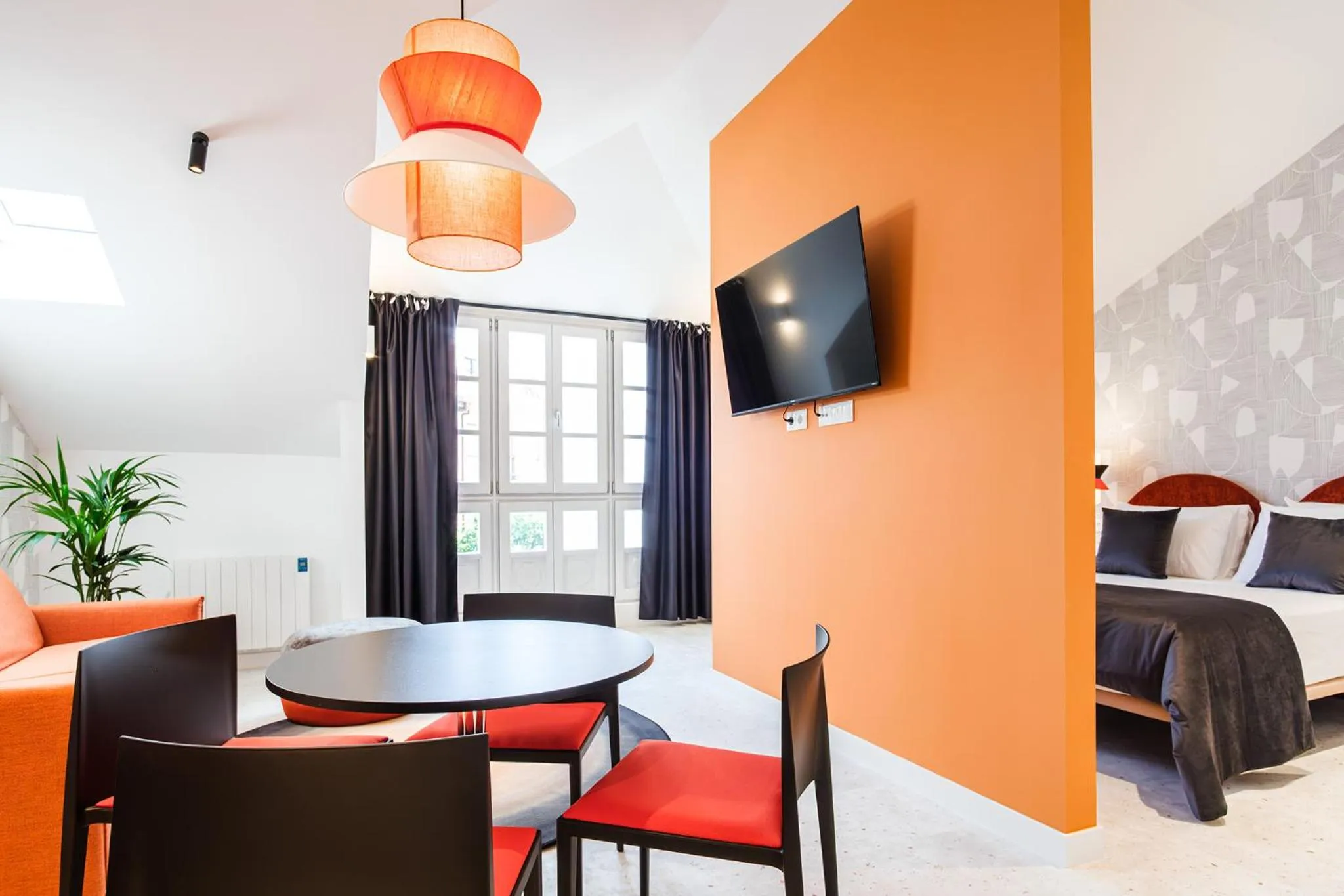 Living room in Apartamentos El Reloj