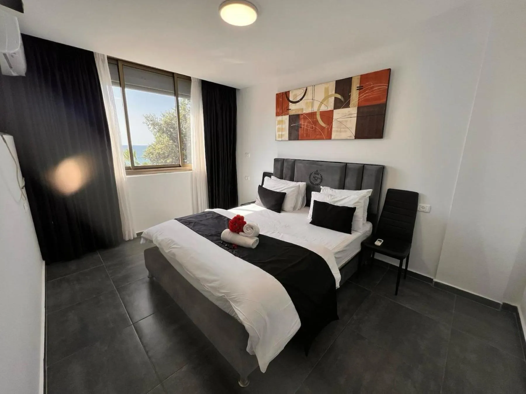 Bed in Elis Boutique Hotel