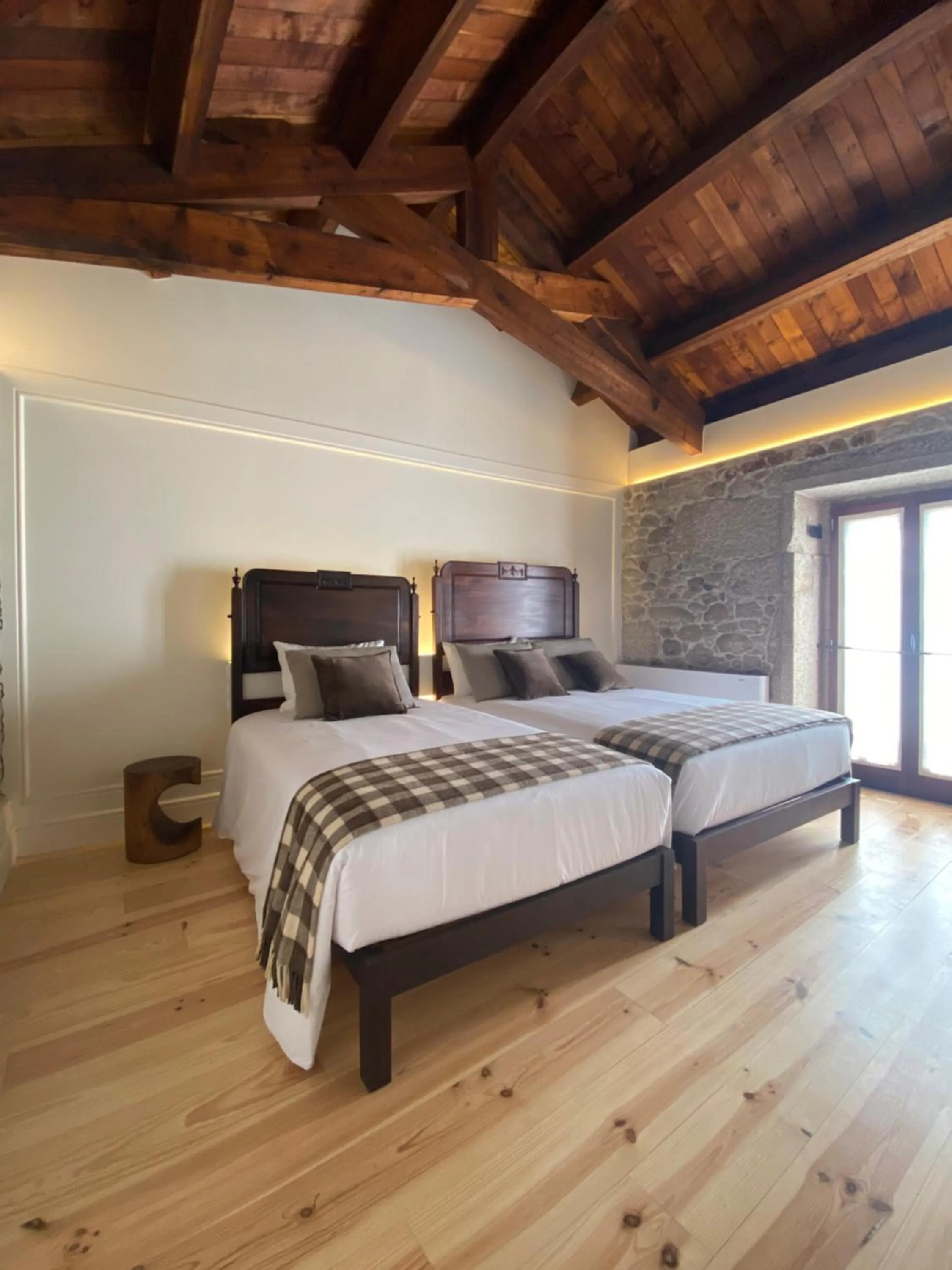 Bed in Maia dos Reis Hotel Rural