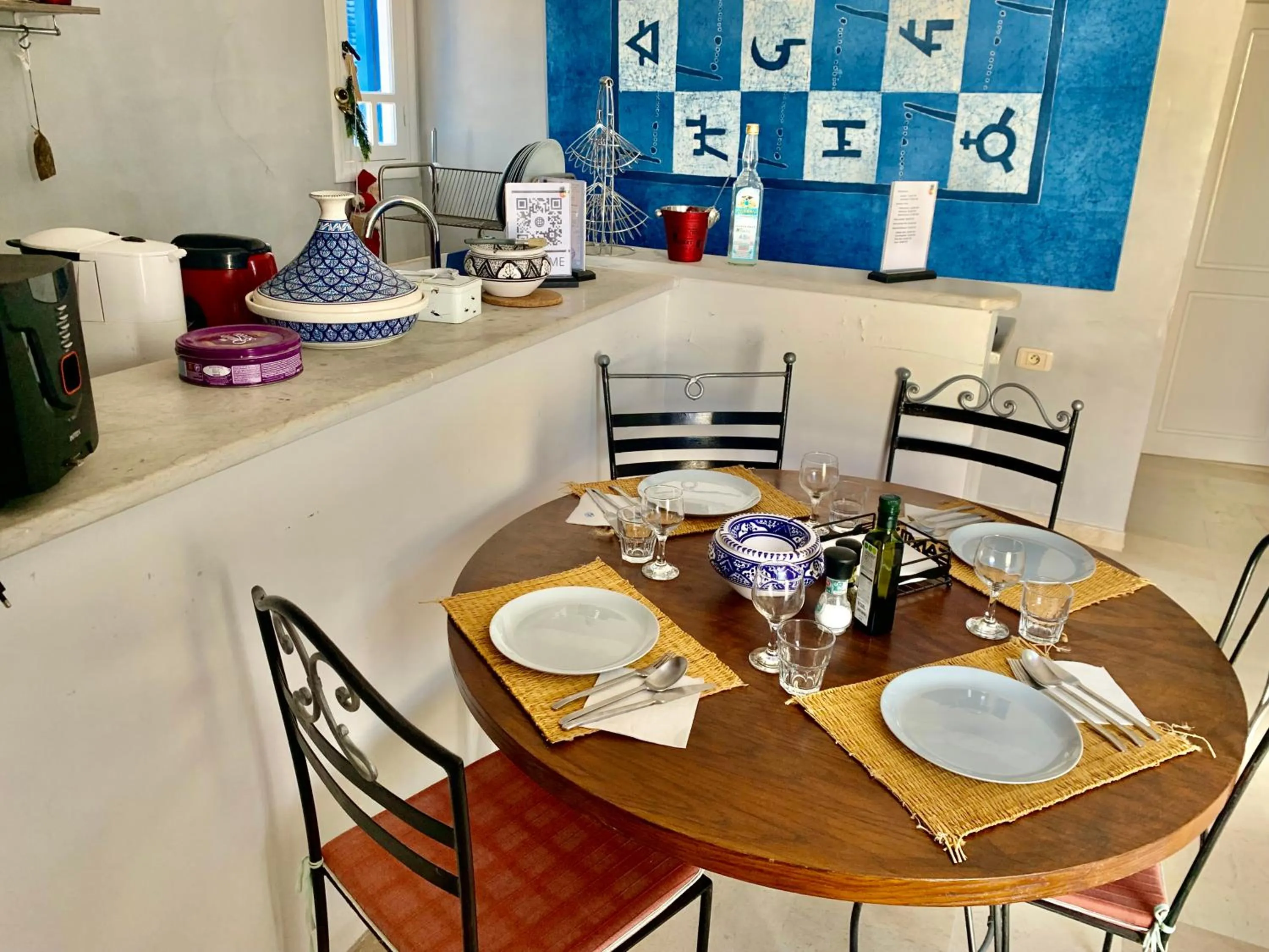 Dining area in Tamalou Djerba