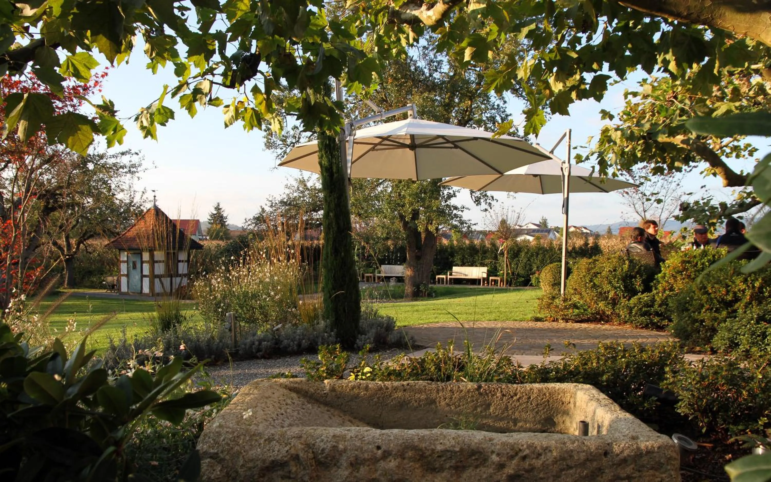 Patio in Reck's Hotel-Restaurant