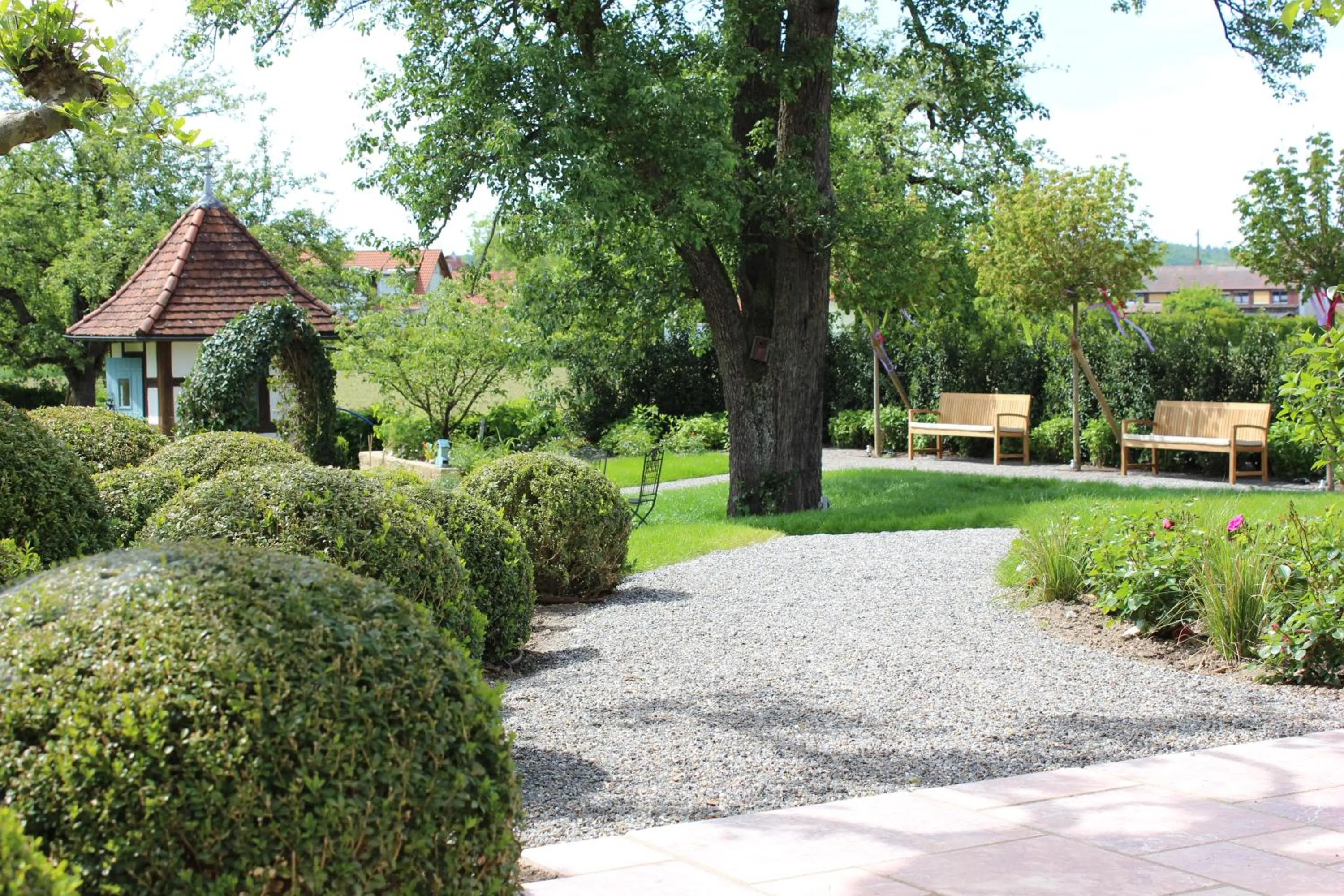 Patio in Reck's Hotel-Restaurant