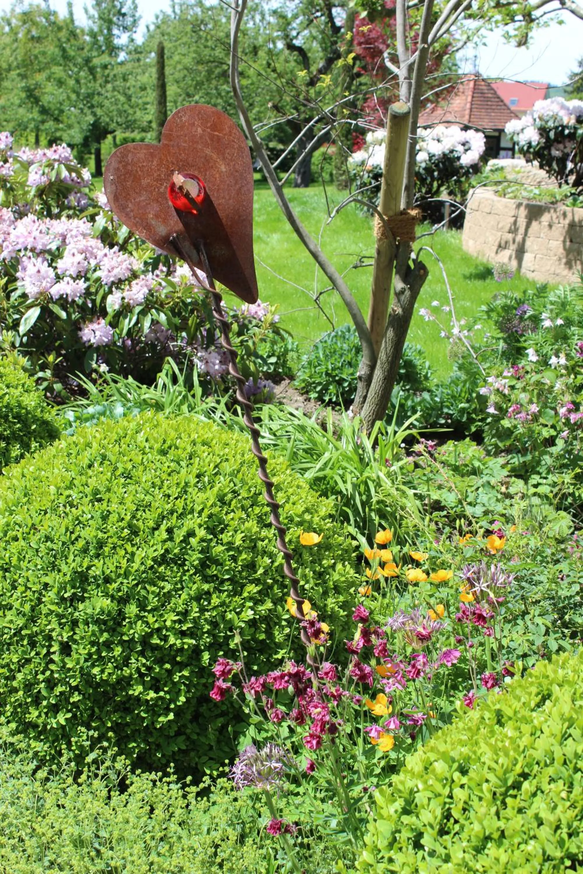 Garden in Reck's Hotel-Restaurant