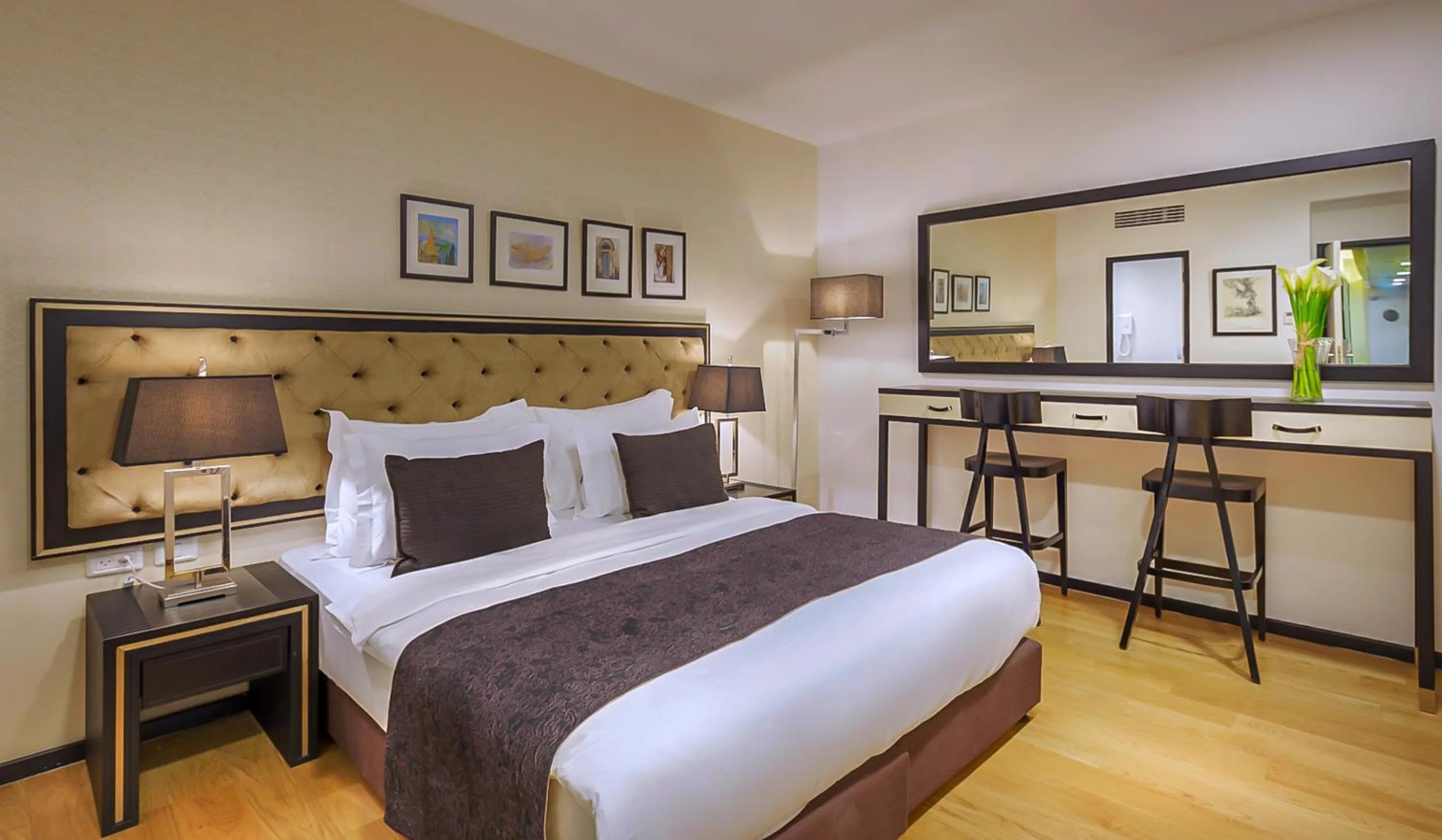 Bed in Stay Kook Jerusalem