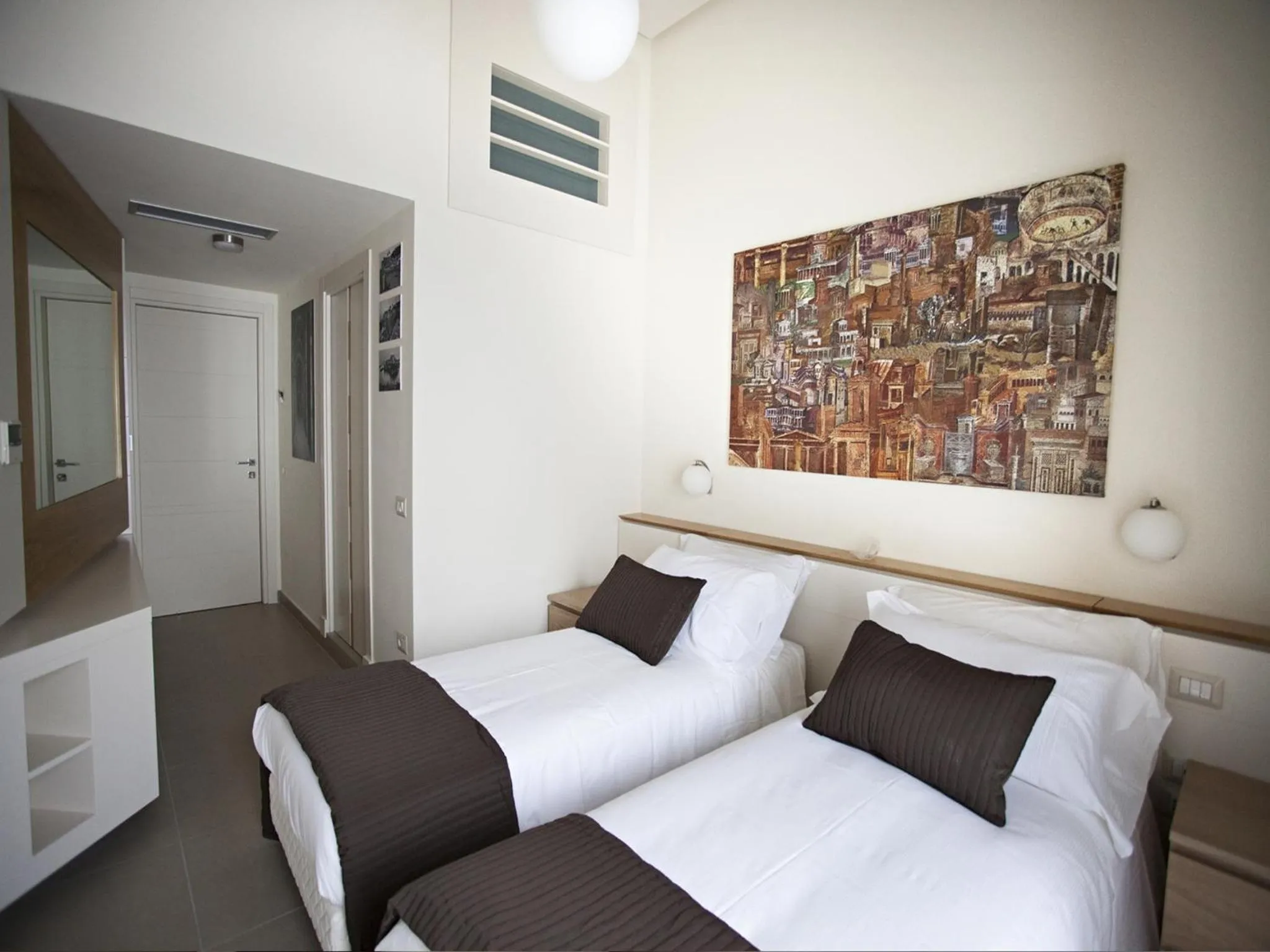 Bedroom, Bed in Napolart