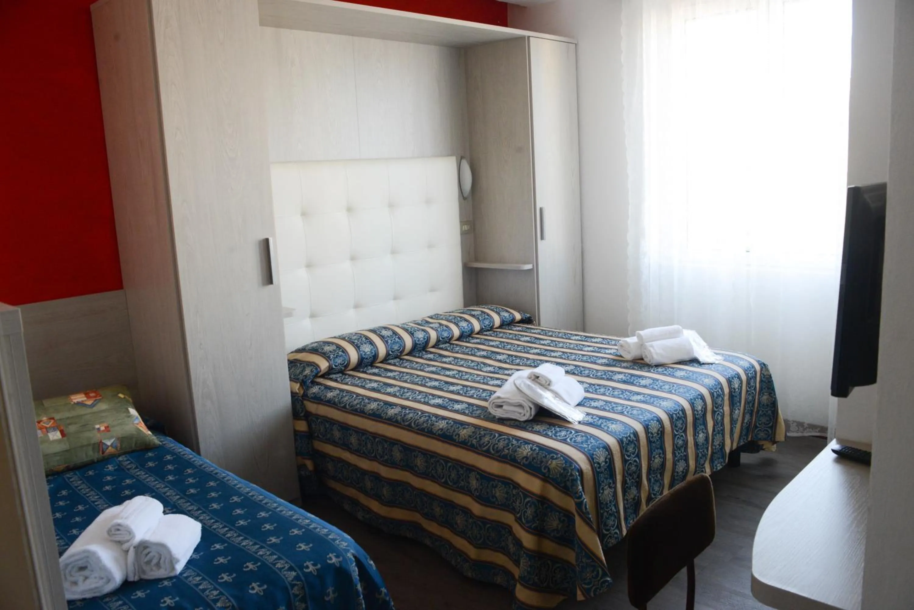Bed in Hotel Vergilius