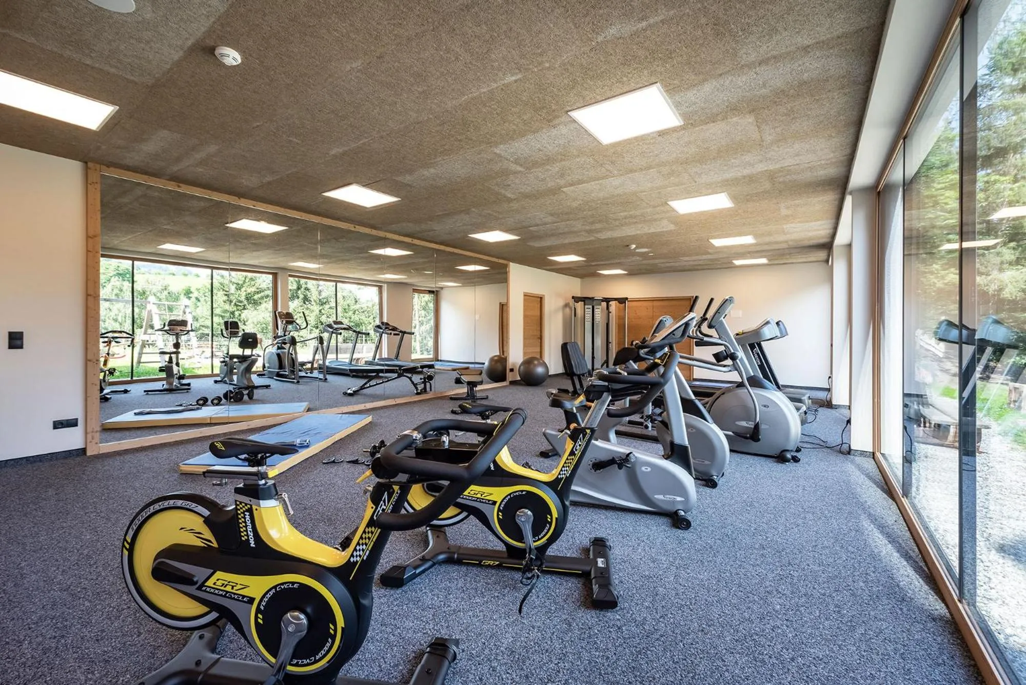 Fitness centre/facilities in Hotel Torgglerhof