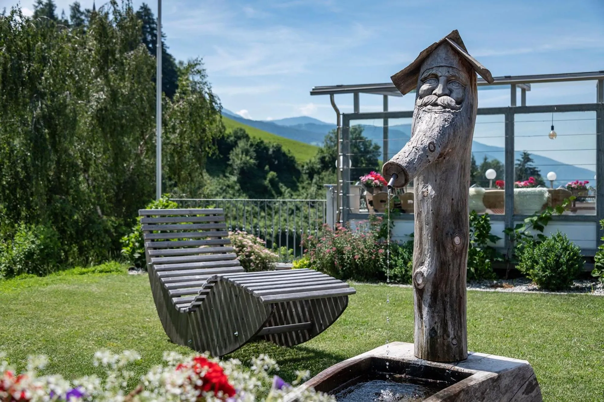 Garden in Hotel Torgglerhof