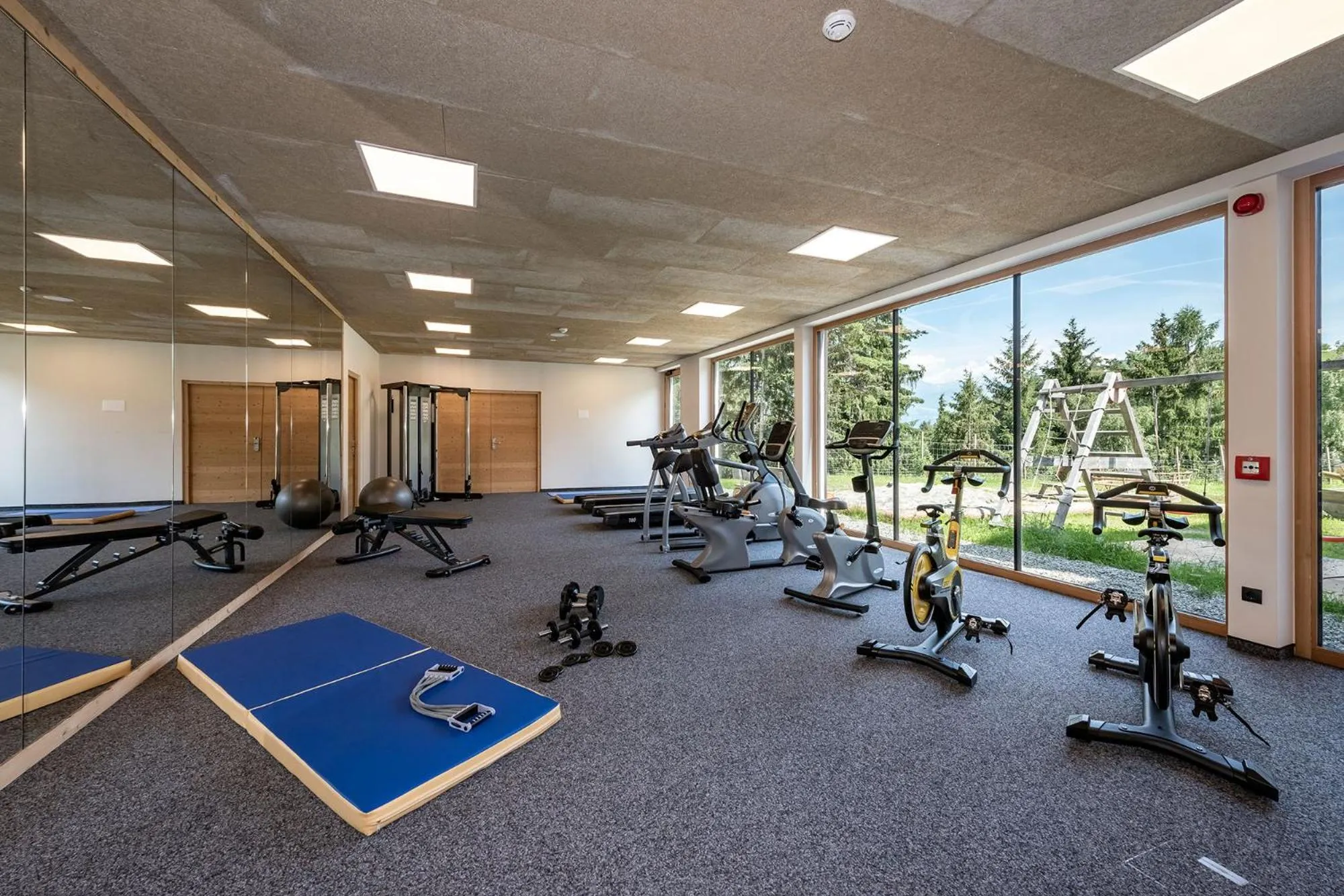 Fitness centre/facilities in Hotel Torgglerhof
