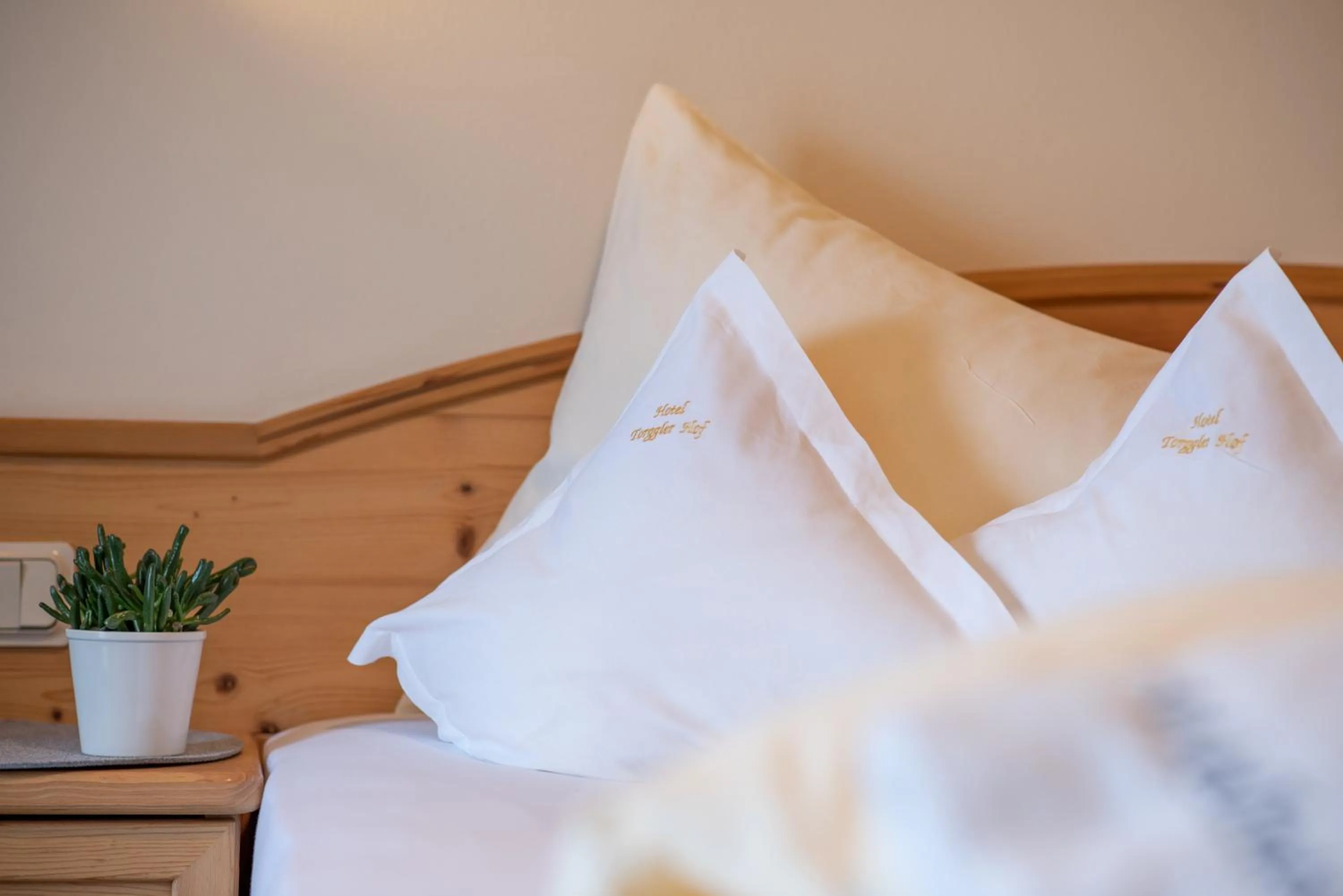 Photo of the whole room, Bed in Hotel Torgglerhof