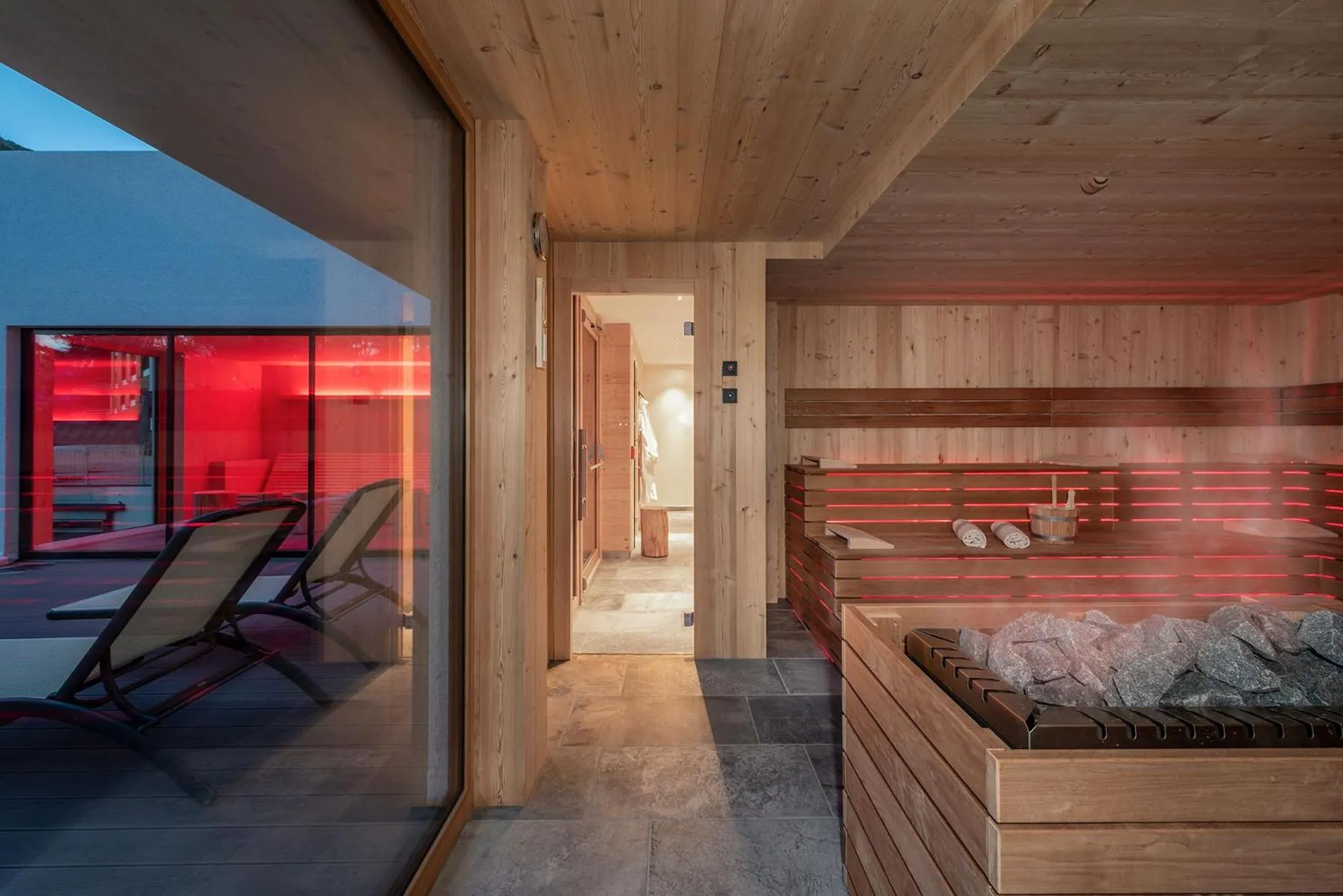 Sauna in Hotel Torgglerhof